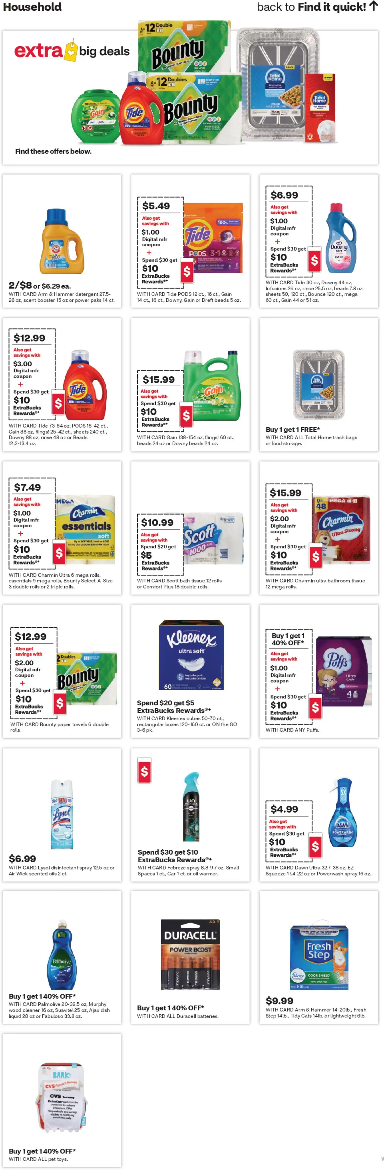 CVS Pharmacy Weekly Ad - WA - valid from 16.11.2025 | Page: 18 | Products: Picker, Bath, Hammer, Detergent