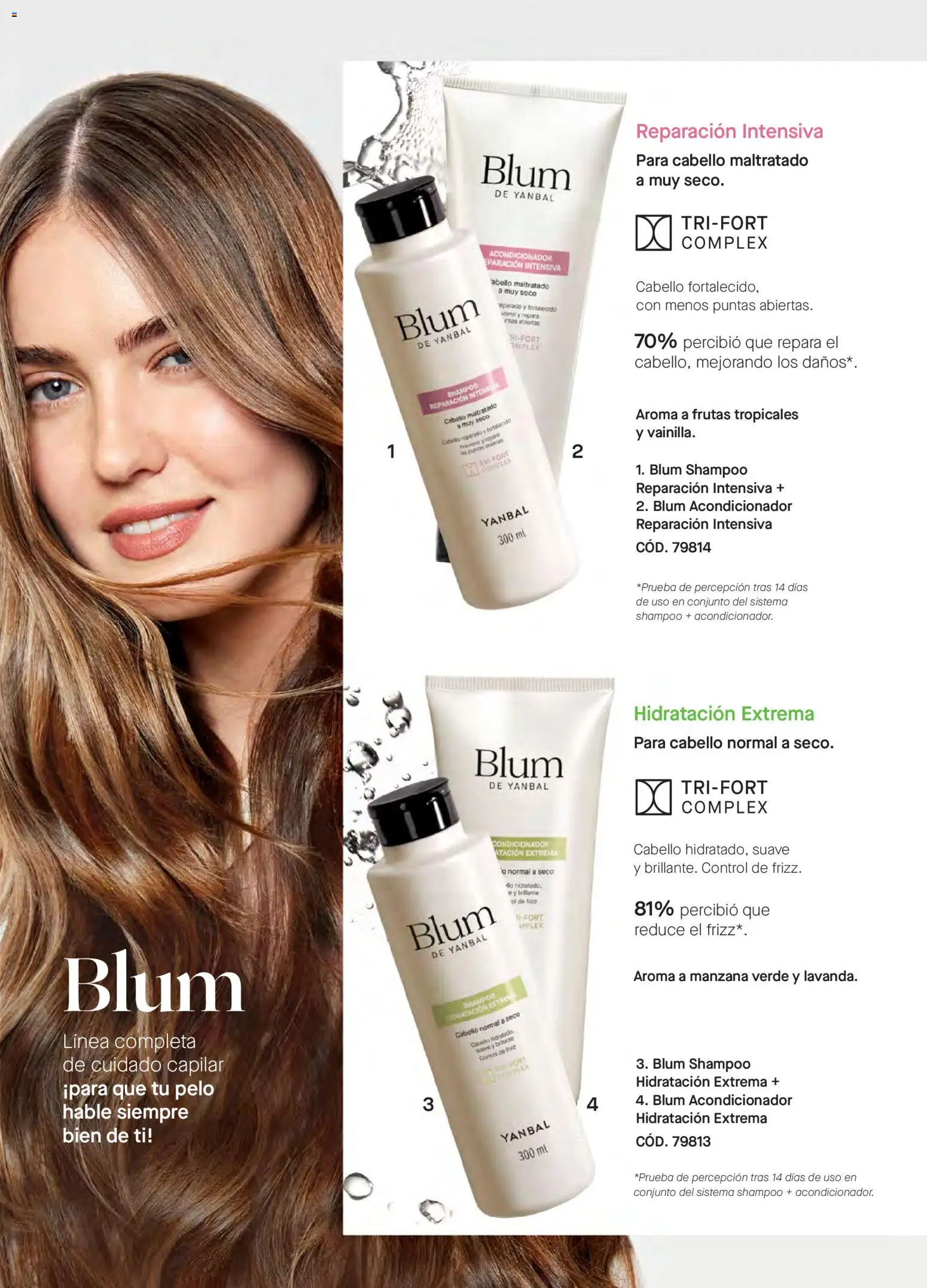 Yanbal revista - valida desde el 28.02.2026 | Página: 106 | Productos: Shampoo, Manzana, Acondicionador, Conjunto