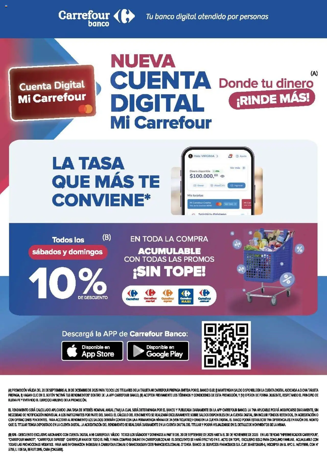 Carrefour ofertas - Corrientes │ válido desde el 01.10.2025 | Página: 30 | Productos: Banco, Sobre, Individual, Té