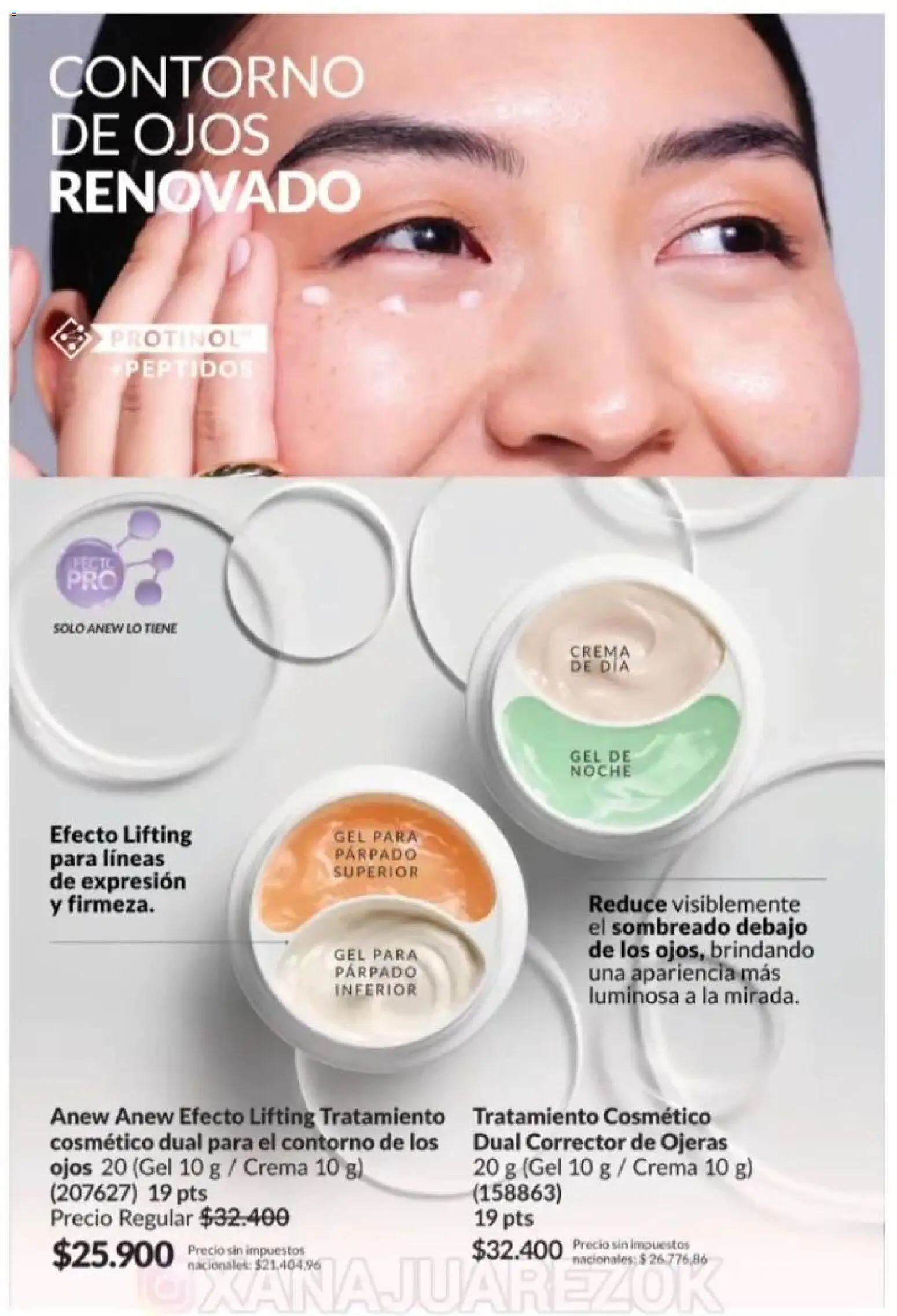 Catálogo AVON Campaña 1/2026 │ válido desde el 01.01.2026 | Página: 109 | Productos: Contorno de ojos, Contorno, Corrector de ojeras, Crema