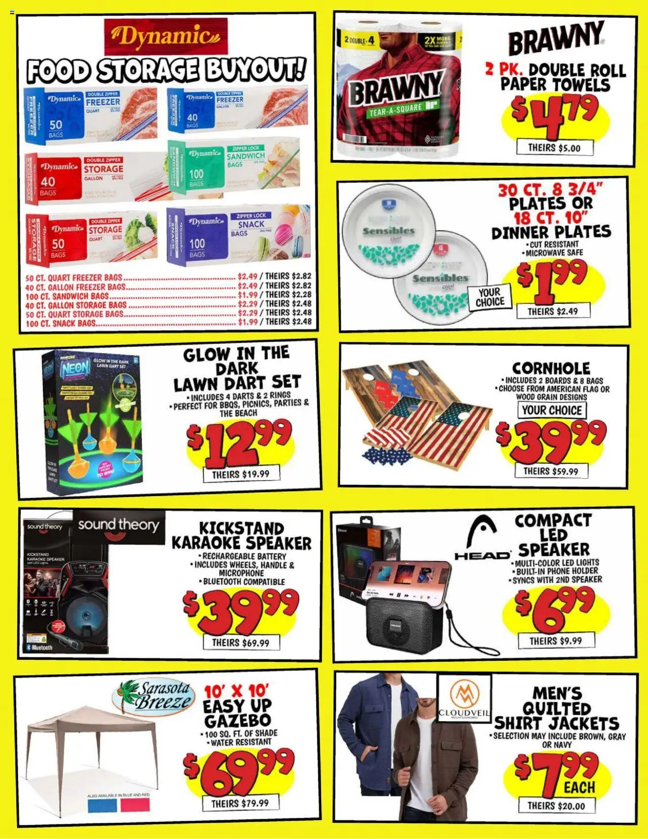Ollie's Ad - valid from 13.09.2025 | Page: 3 | Products: Safe, Phone, Microphone, Freezer
