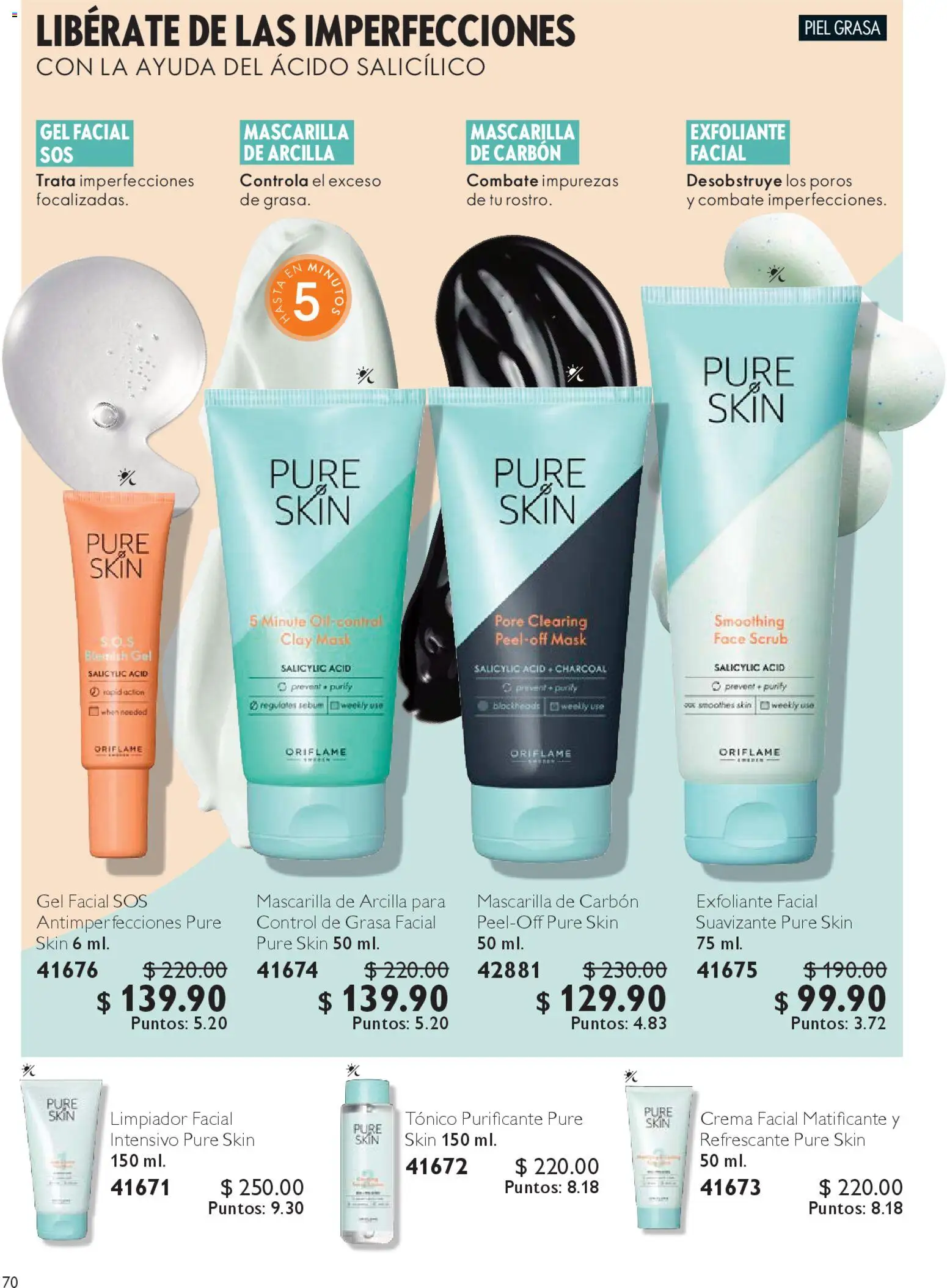 Nuevas ofertas de Oriflame válidas en toda la República Mexicana desde el 25.10.2025. ¡Encuentra las mejores ofertas en Oriflame Buen Fin! | Página: 70 | Productos: Crema, Suavizante, Limpiador, Limpiador facial