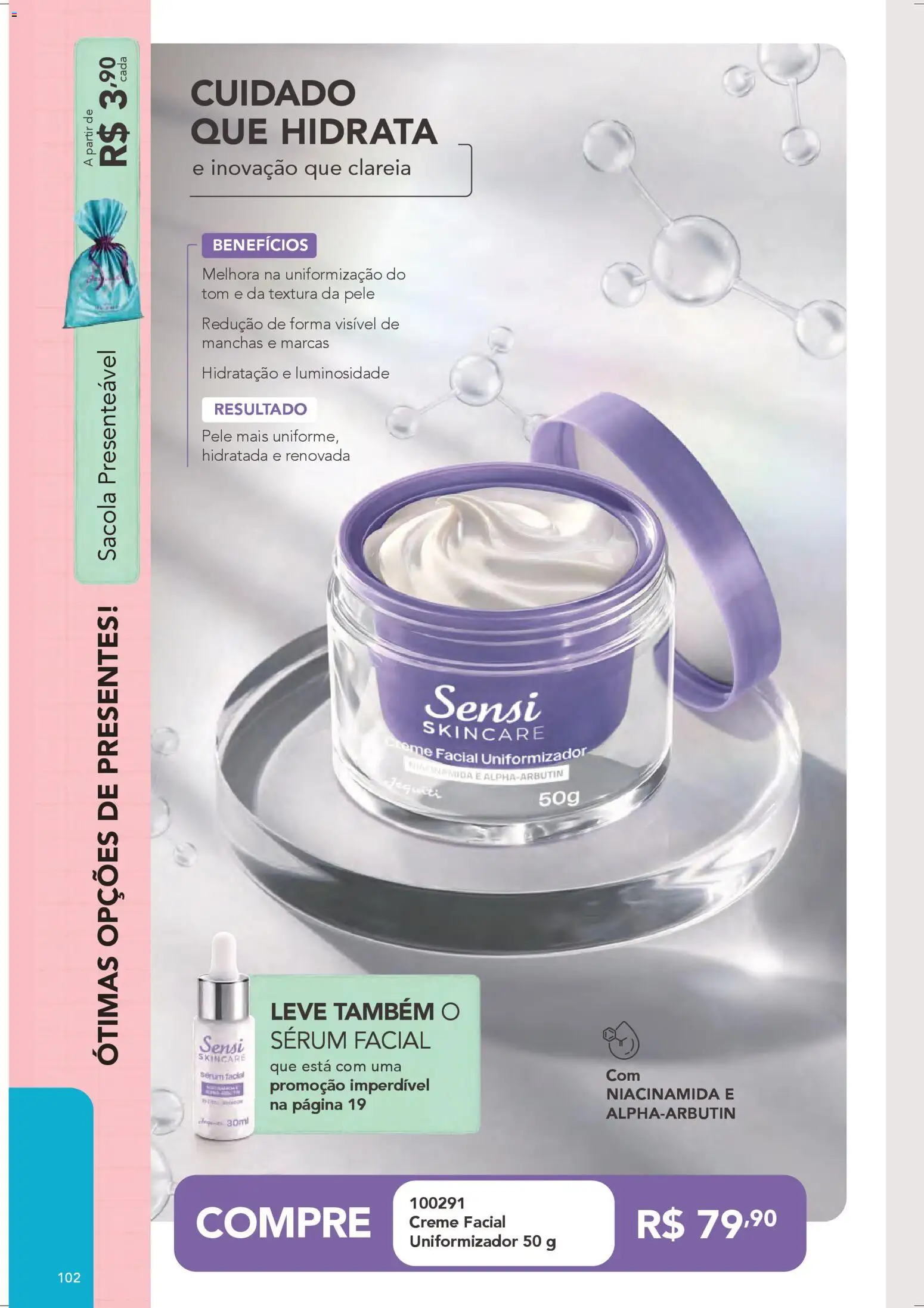 Jequiti Folheto - válido de 28.03.2026 | Página: 102 | Produtos: Sérum, Creme