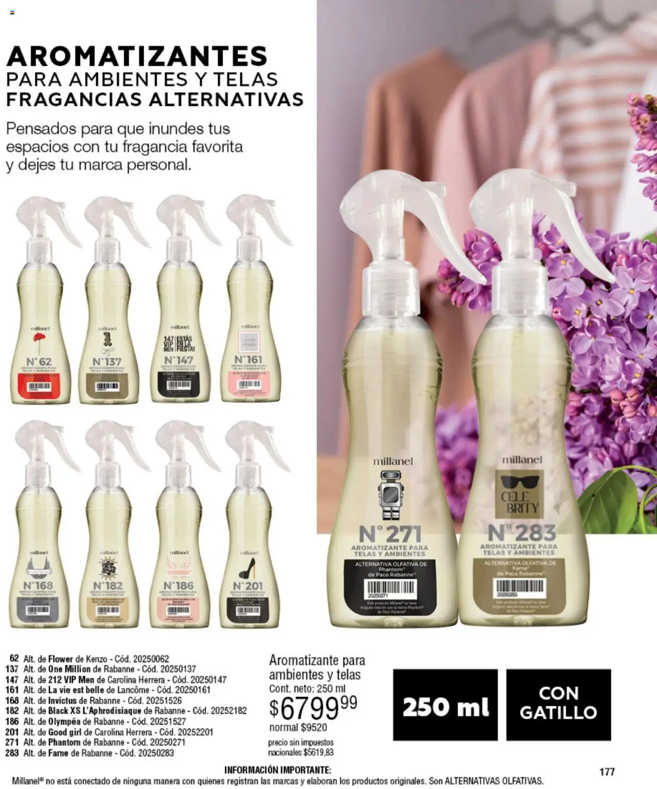 Millanel - Catálogo │ válido desde el 20.10.2025 | Página: 177 | Productos: Fragancia