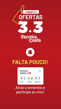 Ferreira Costa - Ofertas atuais - Pré-Visualização do folheto da loja Ferreira Costa, válido de 03.03.2026