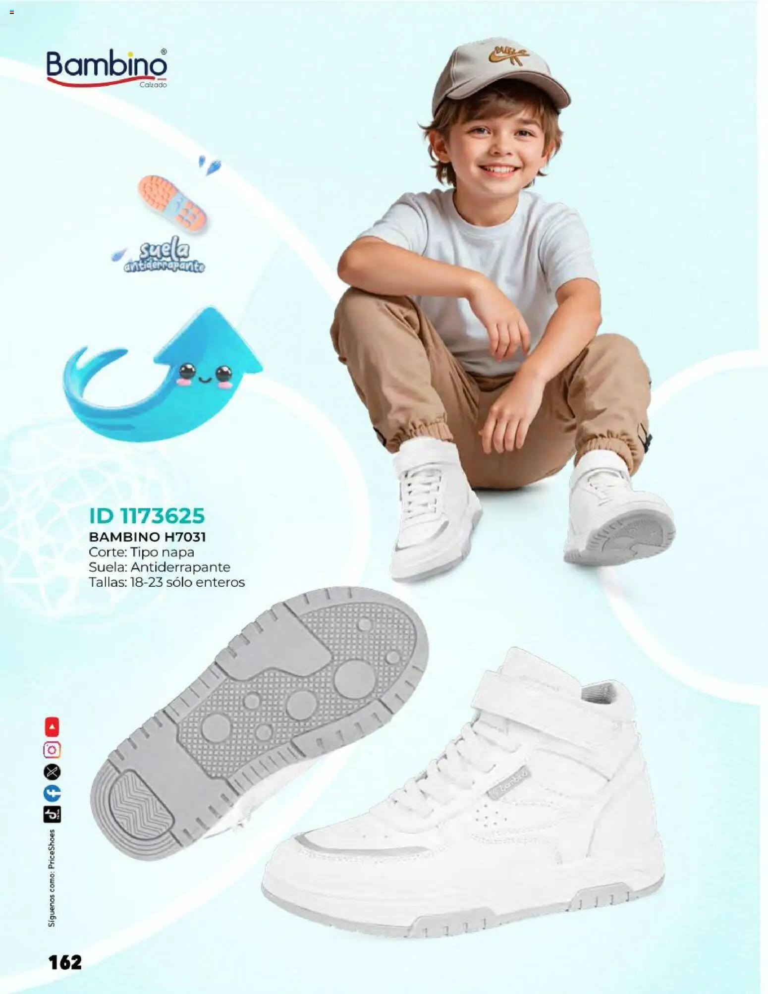 Nuevas ofertas de Price Shoes válidas en toda la República Mexicana desde el 27.10.2025. ¡Encuentra las mejores ofertas en Price Shoes catálogo Kids todo en uno! | Página: 162