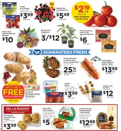 Preview of Fred Meyer weekly ads valid from 22.04.2026 | Page: 10 | Products: Bakery, Tomatoes, Potatoes, Pepper