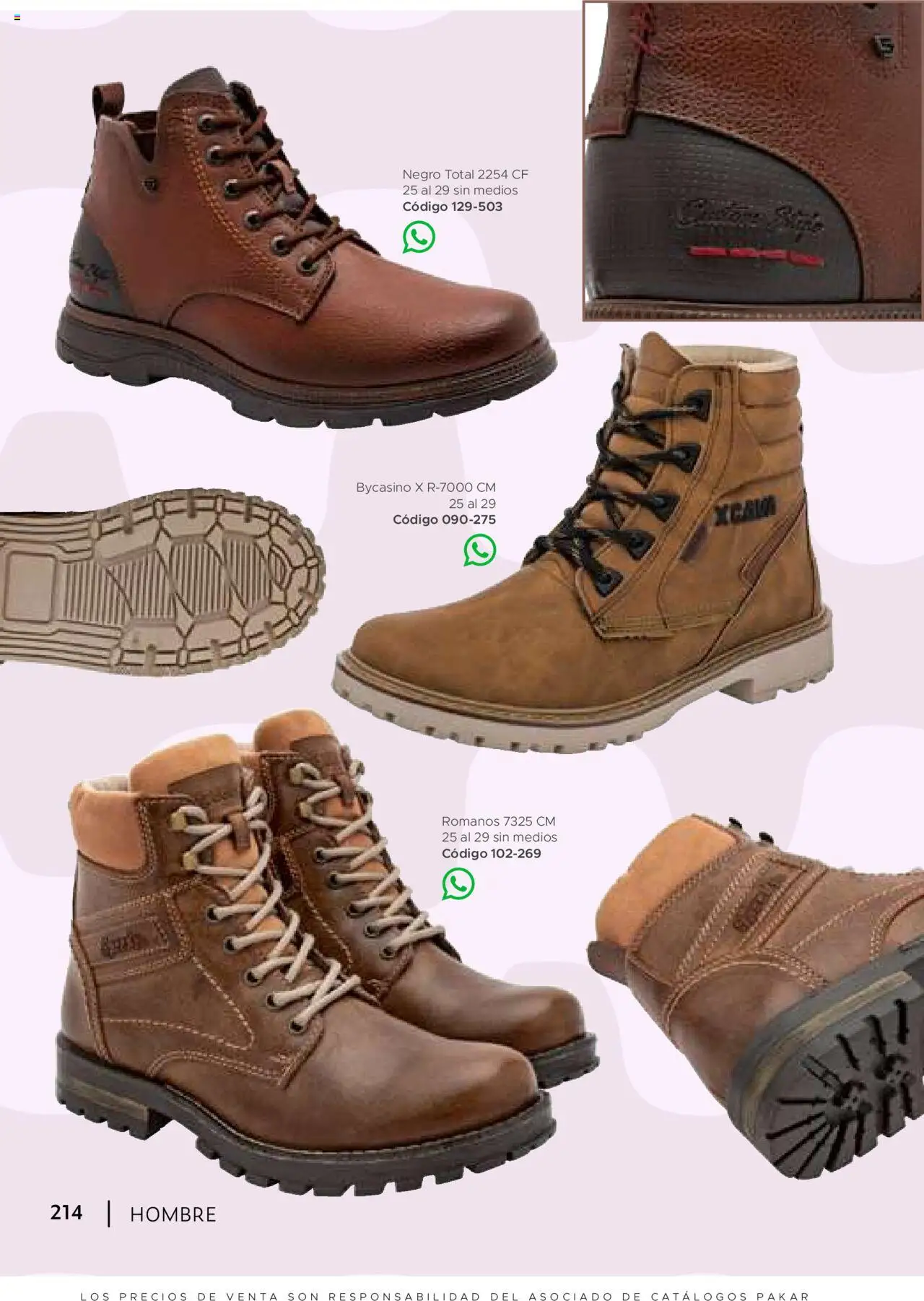 Nuevas ofertas de SC Pakar válidas en toda la República Mexicana desde el 24.07.2025. ¡Encuentra las mejores ofertas en SC Pakar - Catálogo Hombre otoño / invierno! | Página: 214