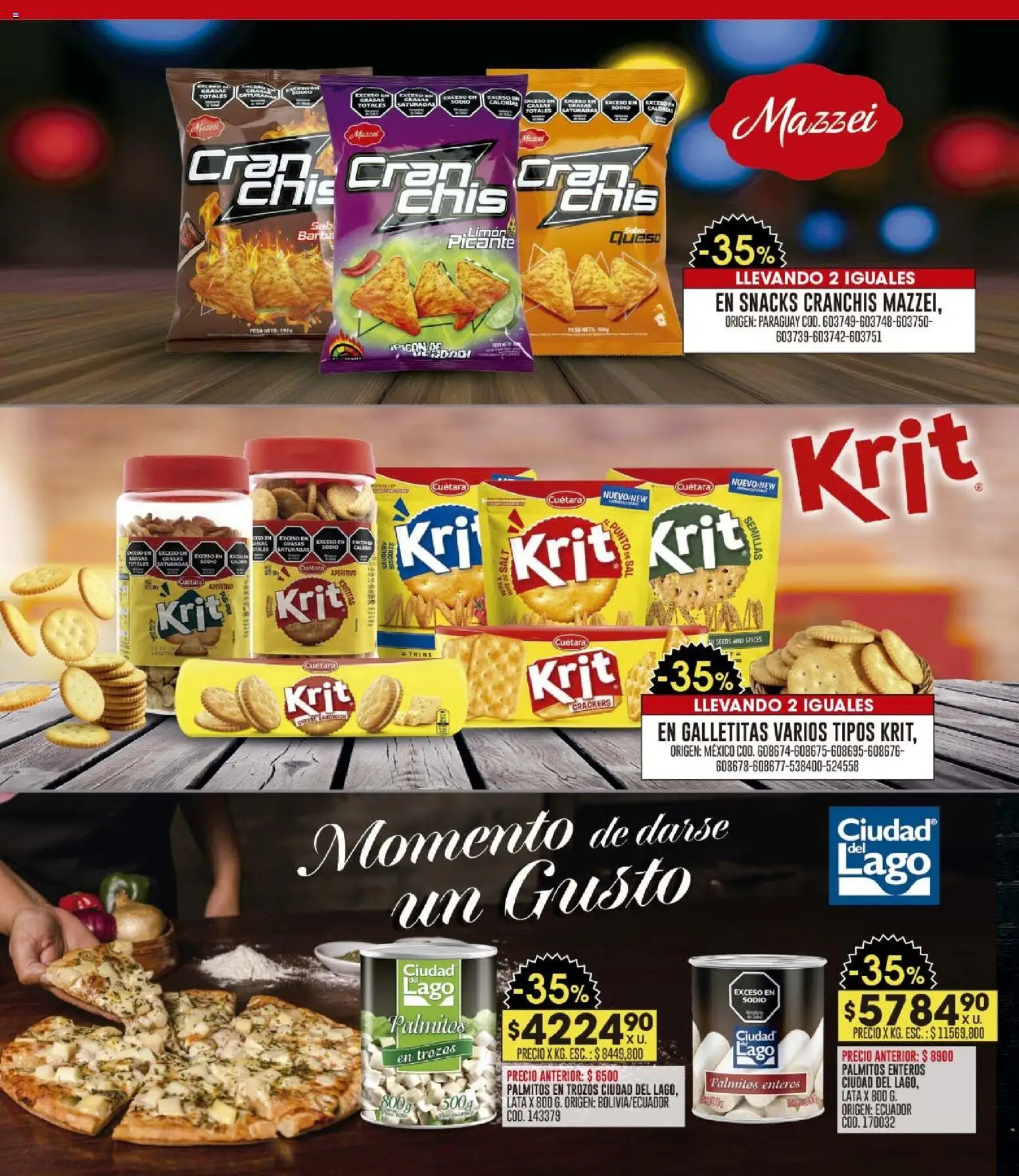 Coto - Ofertas │ válido desde el 16.02.2026 | Página: 14 | Productos: Galletitas, Semillas, Palmitos, Queso