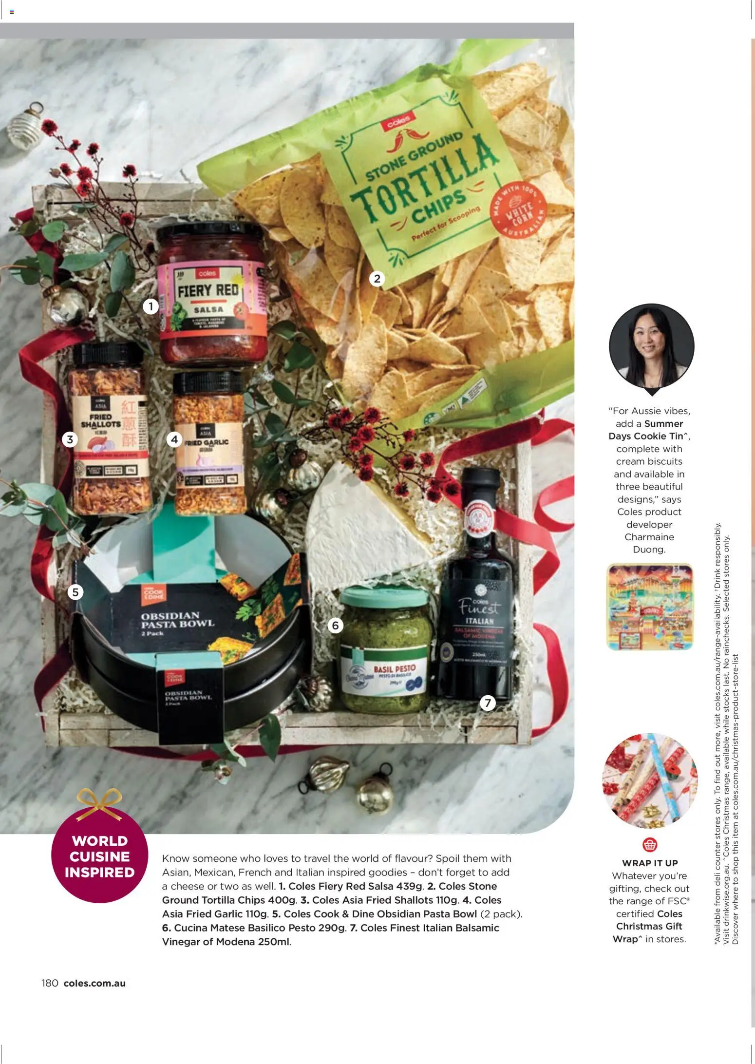 Coles catalogue - valid from 04.12.2025 | Page: 180 | Products: Chips, Cream, Salsa, Vinegar