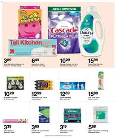 Preview of Target weekly ads valid from 26.10.2025 | Page: 33 | Products: Detergent, Sponge, Starter, Dishwasher
