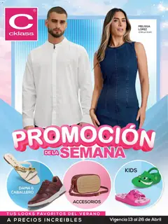 Vista previa de Cklass catálogo Promo semanal, nuevo folleto de la tienda, válido en México a partir del 13.04.2026