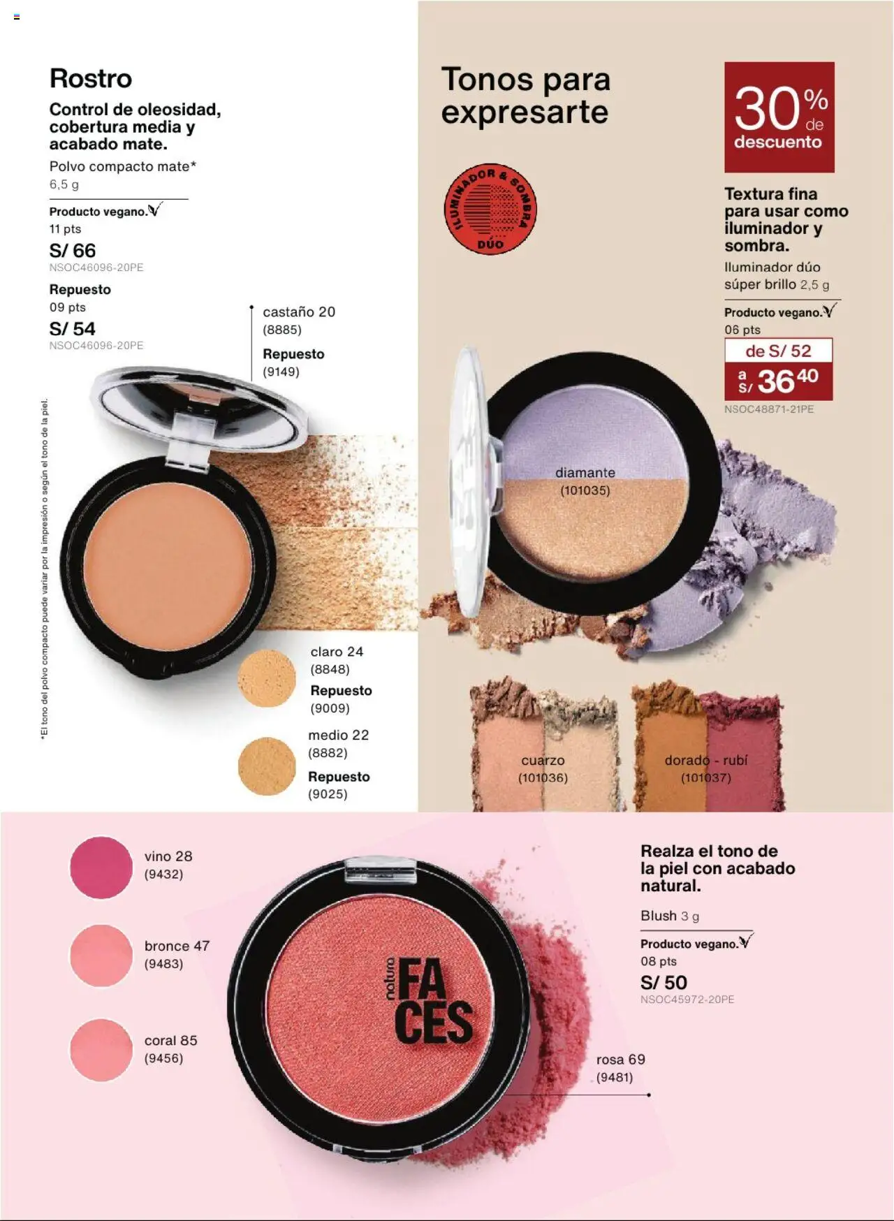 Catálogo Natura válido desde 24.05.2025 | Página: 81 | Productos: Vino, Polvo