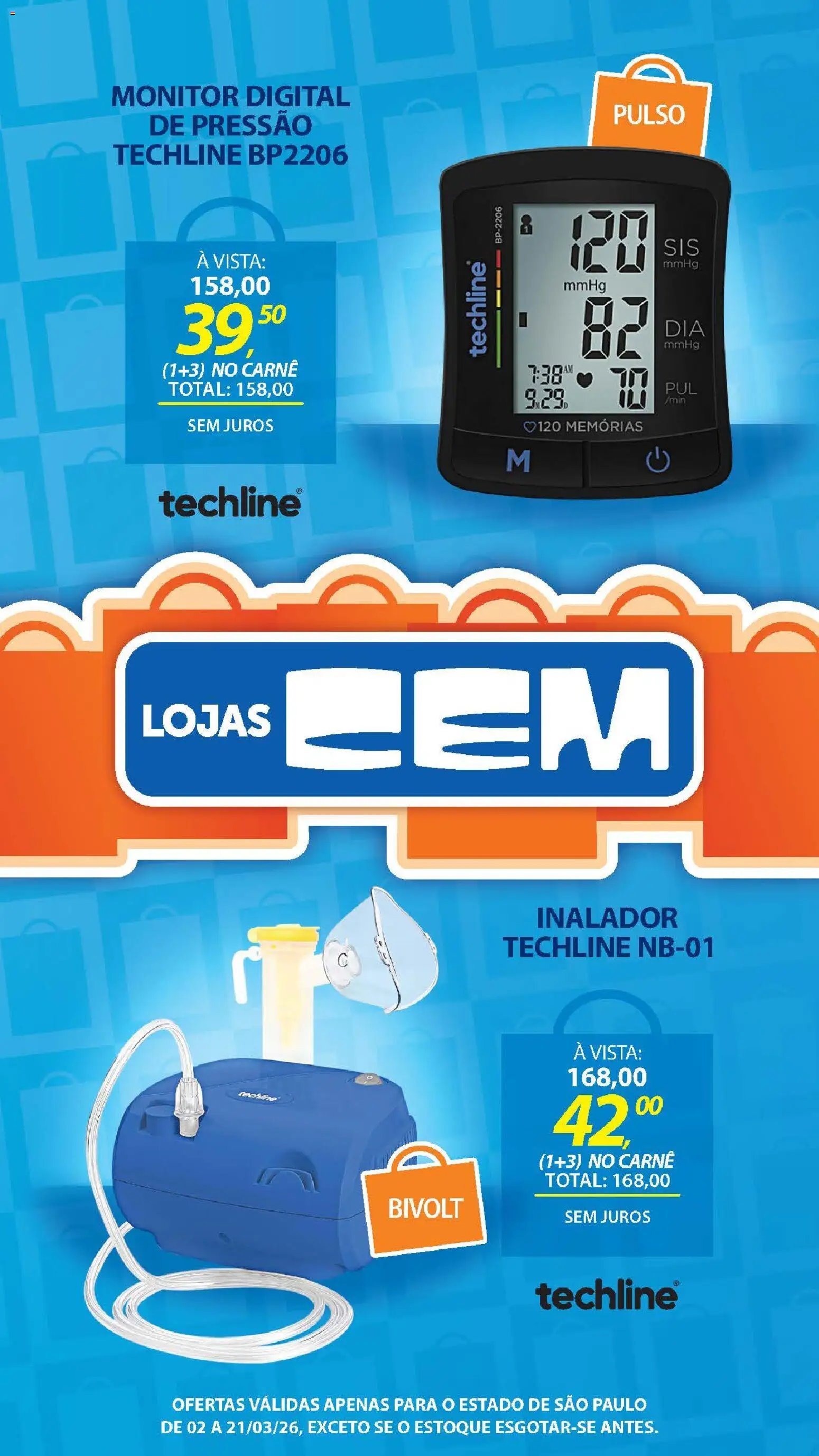 Lojas Cem Folheto - válido de 02.03.2026 | Página: 113 | Produtos: Carne, Monitor