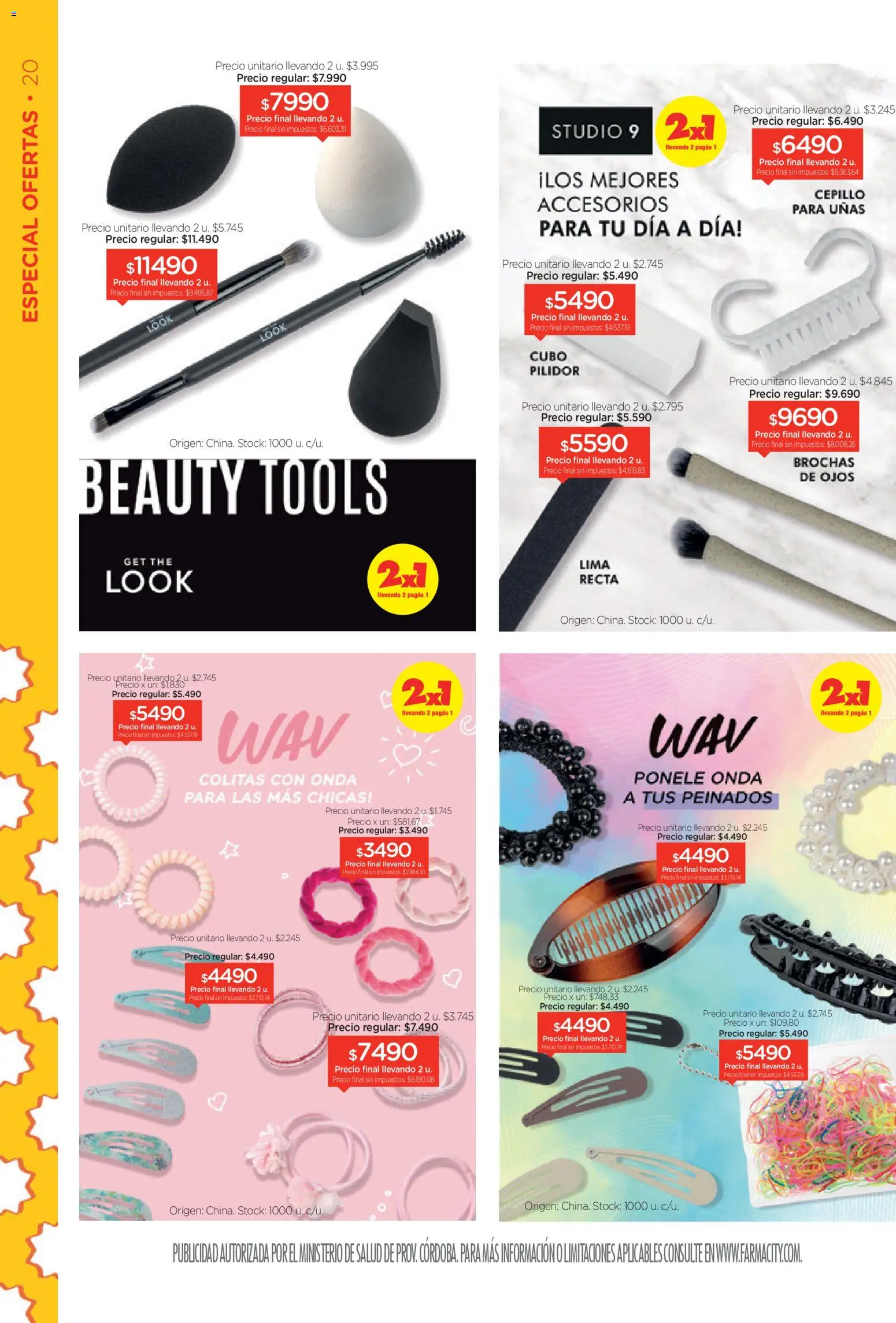 Farmacity catálogo │ válido desde el 03.03.2026 | Página: 20 | Productos: Cepillo, Lima
