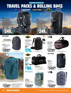 Preview of Anaconda Catalogue - valid from 03.12.2025 | Page: 28 | Products: Trolley, Travel bag, Belt, Bag