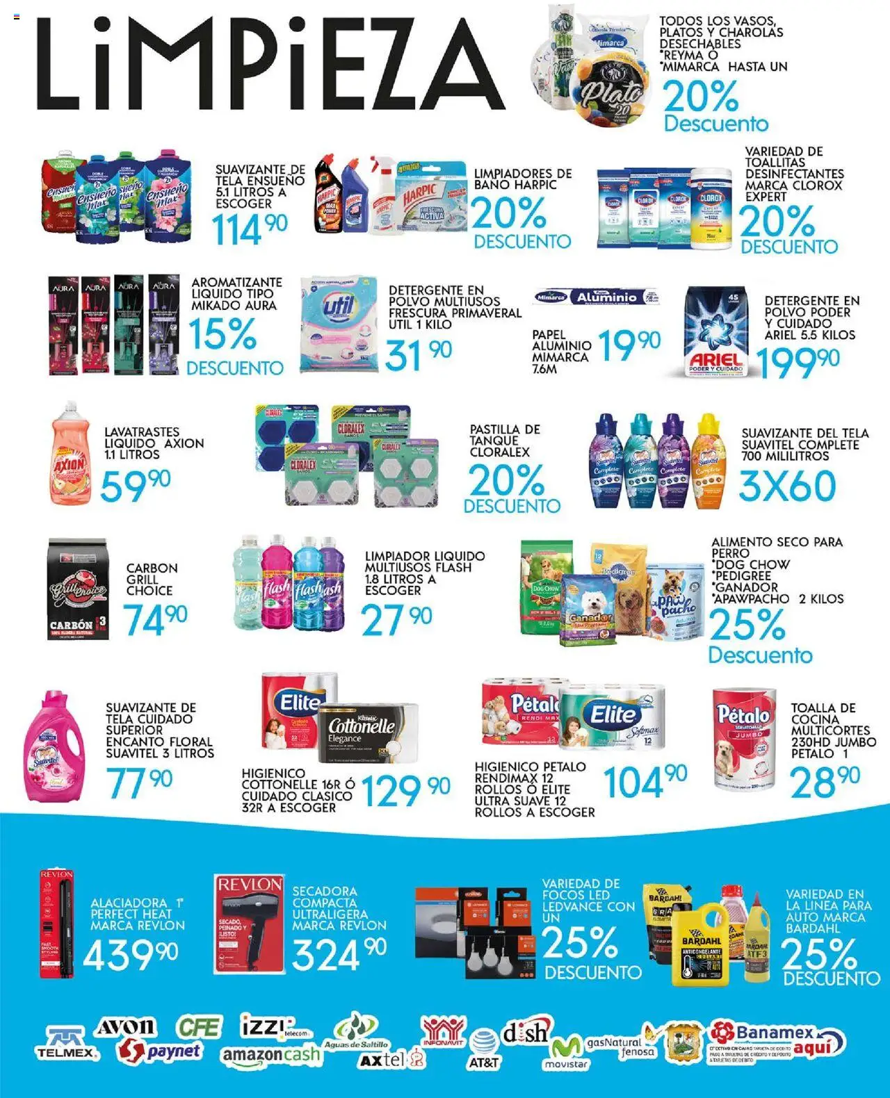 Nuevas ofertas de Alsuper válidas en toda la República Mexicana desde el 03.10.2025. ¡Encuentra las mejores ofertas en Alsuper - Folleto Saltillo! | Página: 5 | Productos: Secadora, Toalla, Cocina, Baño