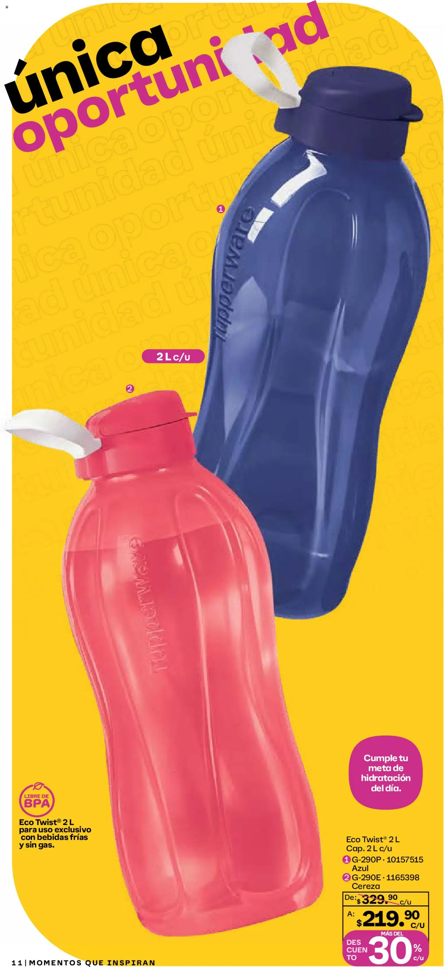 Nuevas ofertas de Tupperware válidas en toda la República Mexicana desde el 29.12.2025. ¡Encuentra las mejores ofertas en Tupperware catálogo! | Página: 11