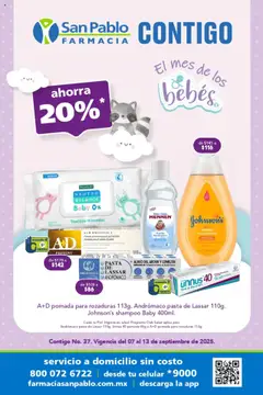 Vista previa de Farmacia San Pablo - Catálogo, nuevo folleto de la tienda, válido en México a partir del 07.09.2025
