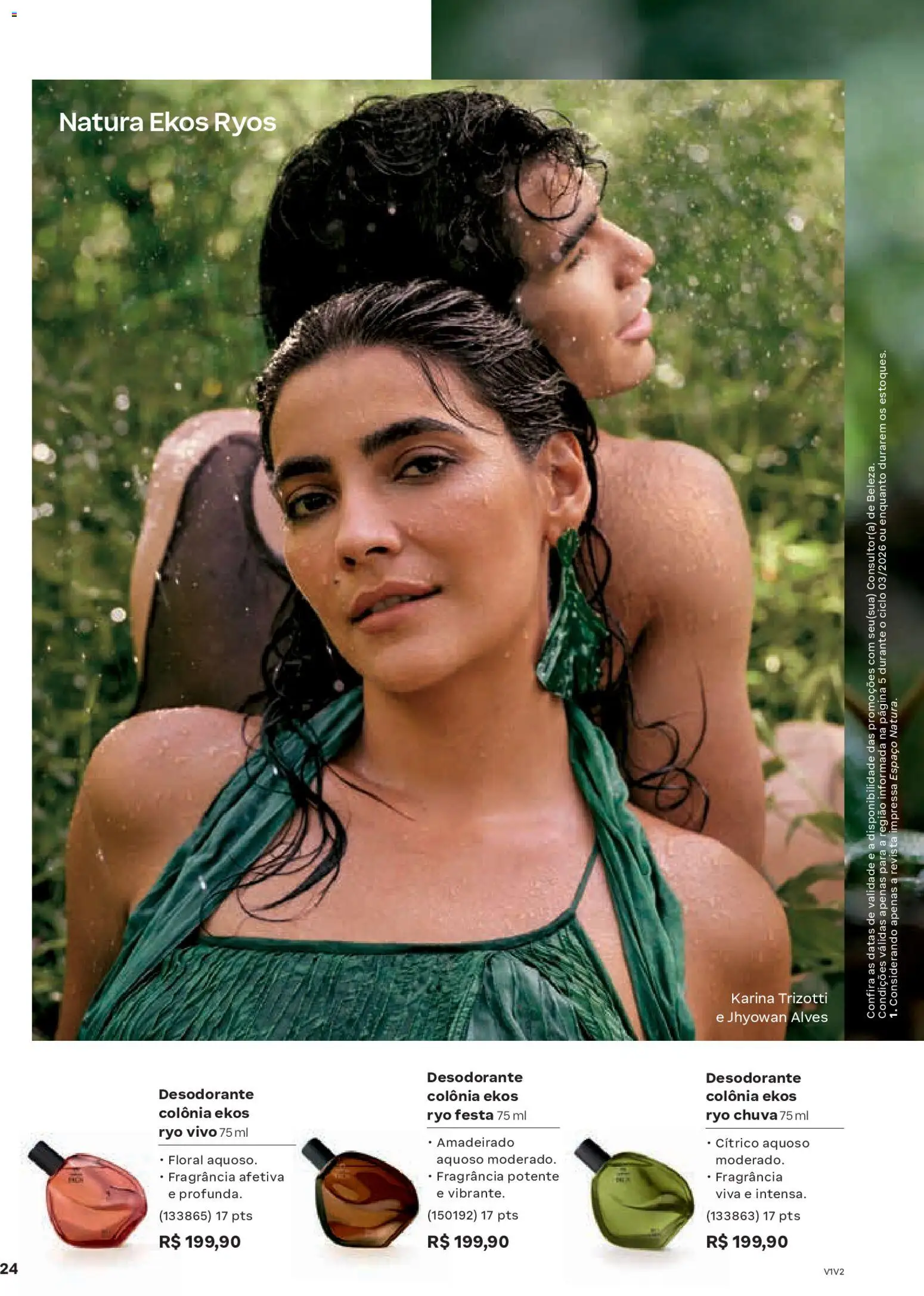 Natura Folheto - válido de 04.02.2026 | Página: 24 | Produtos: Fragrância, Desodorante, Revista