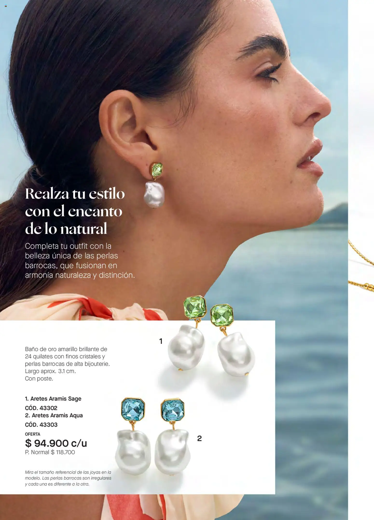 Yanbal revista - valida desde el 03.01.2026 | Página: 72 | Productos: Aretes, Baño