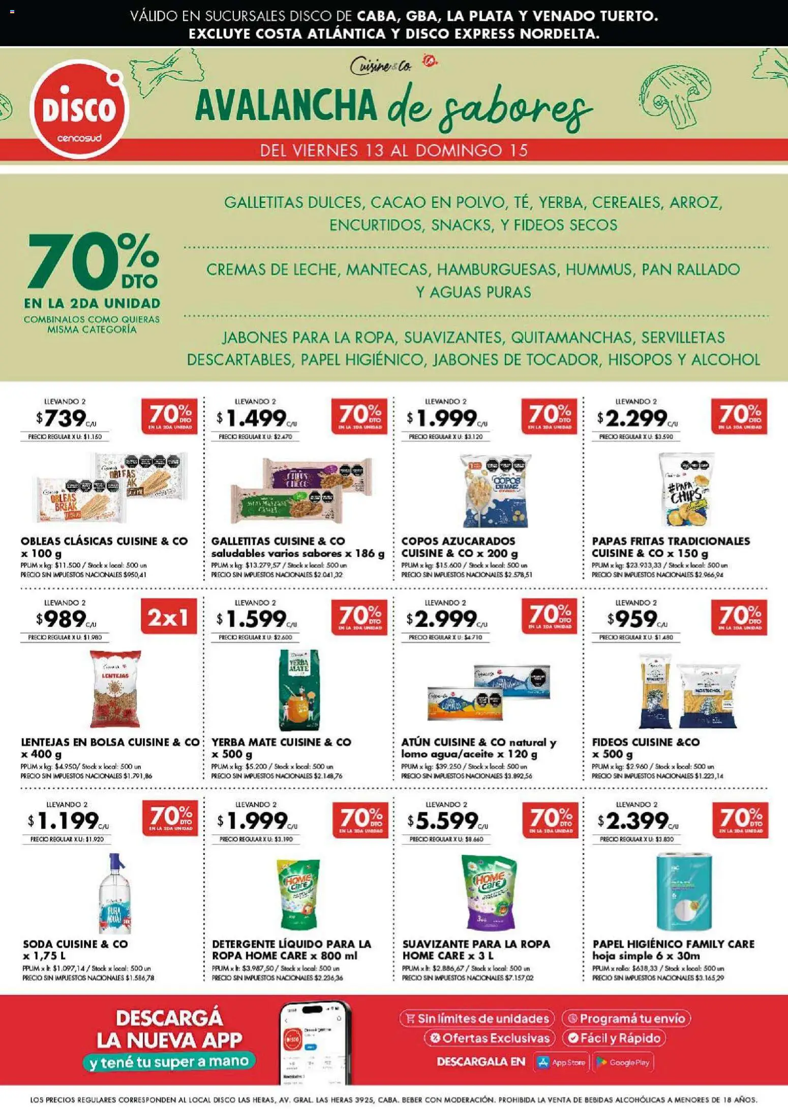 Disco ofertas │ válido desde el 13.02.2026 | Página: 9 | Productos: Bolsa, Yerba, Lentejas, Pan rallado
