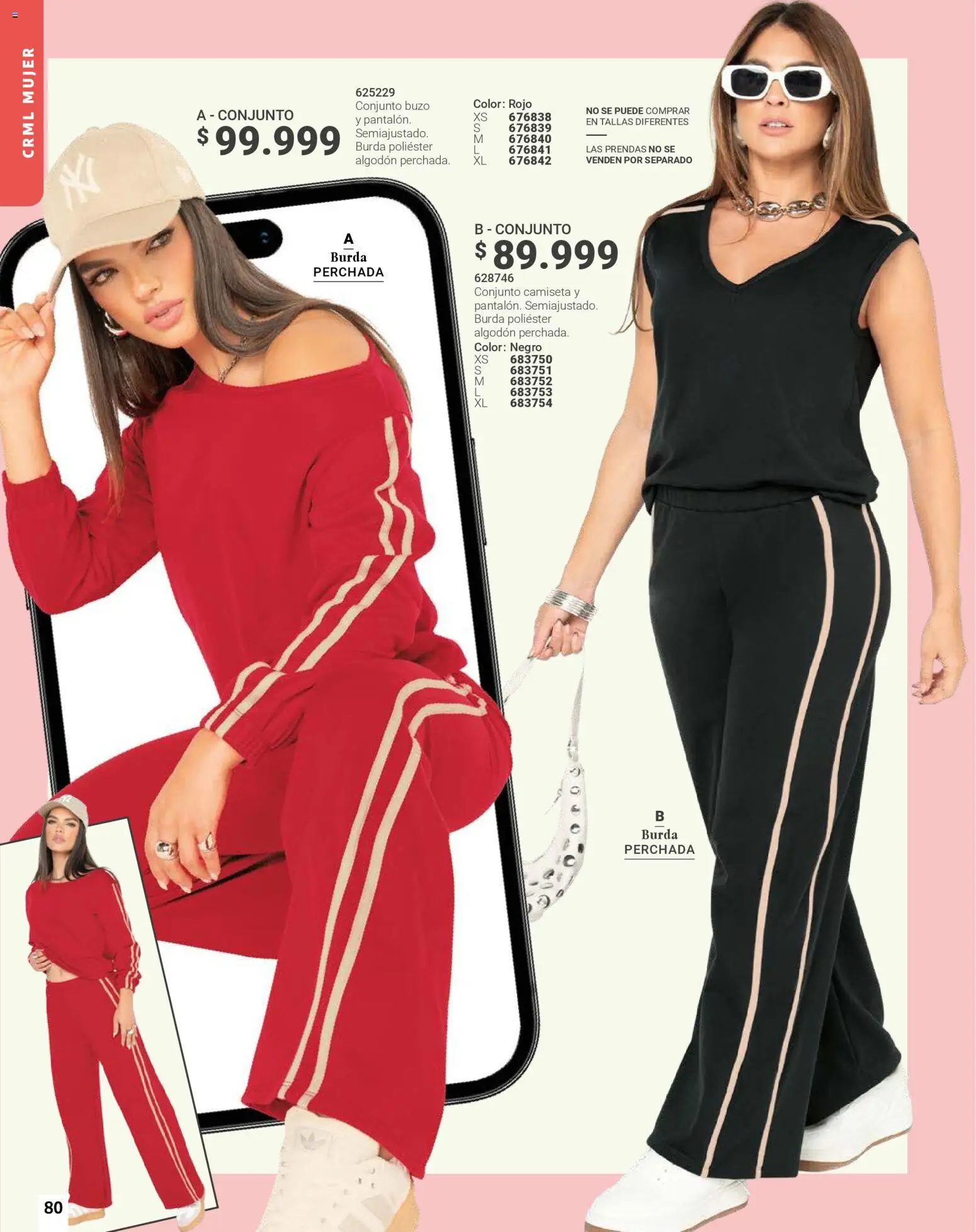 Carmel revista - valida desde el 01.02.2026 | Página: 80 | Productos: Algodón, Buzo, Camiseta, Conjunto