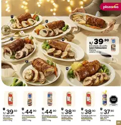 Vista previa de folleto Plaza Vea - ESPECIAL AÑO NUEVO de la Plaza Vea válido desde 26.12.2025 | Página: 23 | Productos: Jamón, Cerdo, Champiñones