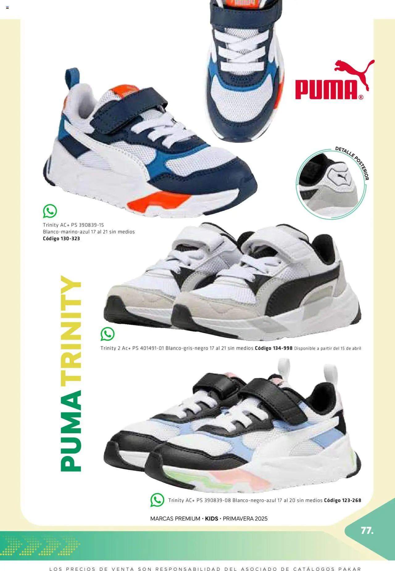 Nuevas ofertas de SC Pakar válidas en toda la República Mexicana desde el 28.02.2025. ¡Encuentra las mejores ofertas en SC Pakar catálogo Premium - Kids! | Página: 77