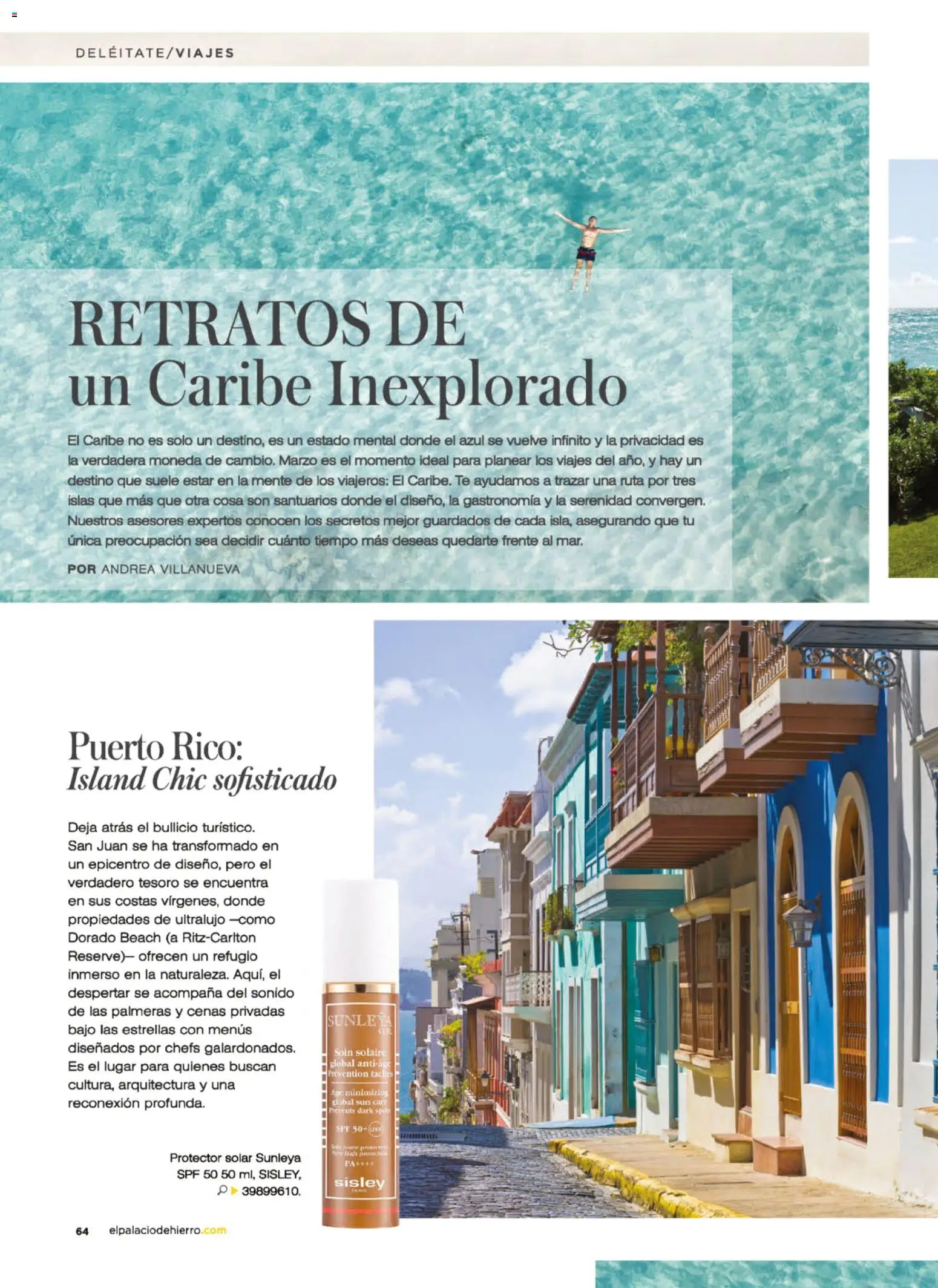 Nuevas ofertas de Palacio De Hierro válidas en toda la República Mexicana desde el 01.03.2026. ¡Encuentra las mejores ofertas en Palacio De Hierro catálogo! | Página: 66 | Productos: Té, Protector solar