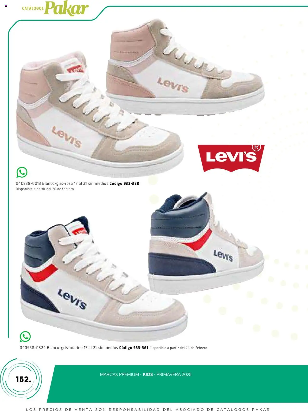 Nuevas ofertas de SC Pakar válidas en toda la República Mexicana desde el 28.02.2025. ¡Encuentra las mejores ofertas en SC Pakar catálogo Premium - Kids! | Página: 152