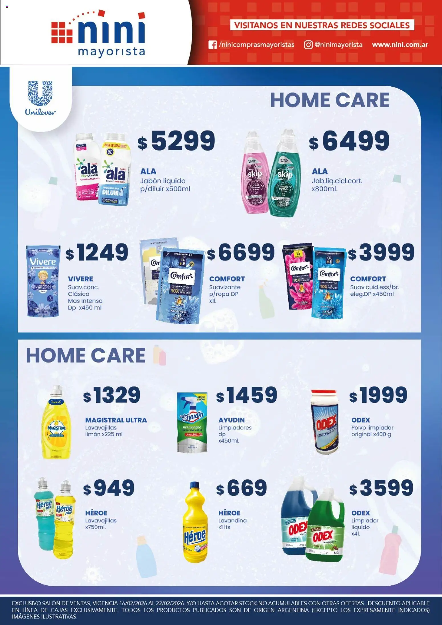 Oferta │ válido desde el 16.02.2026 | Página: 2 | Productos: Lavavajillas, Polvo, Jabón, Limón