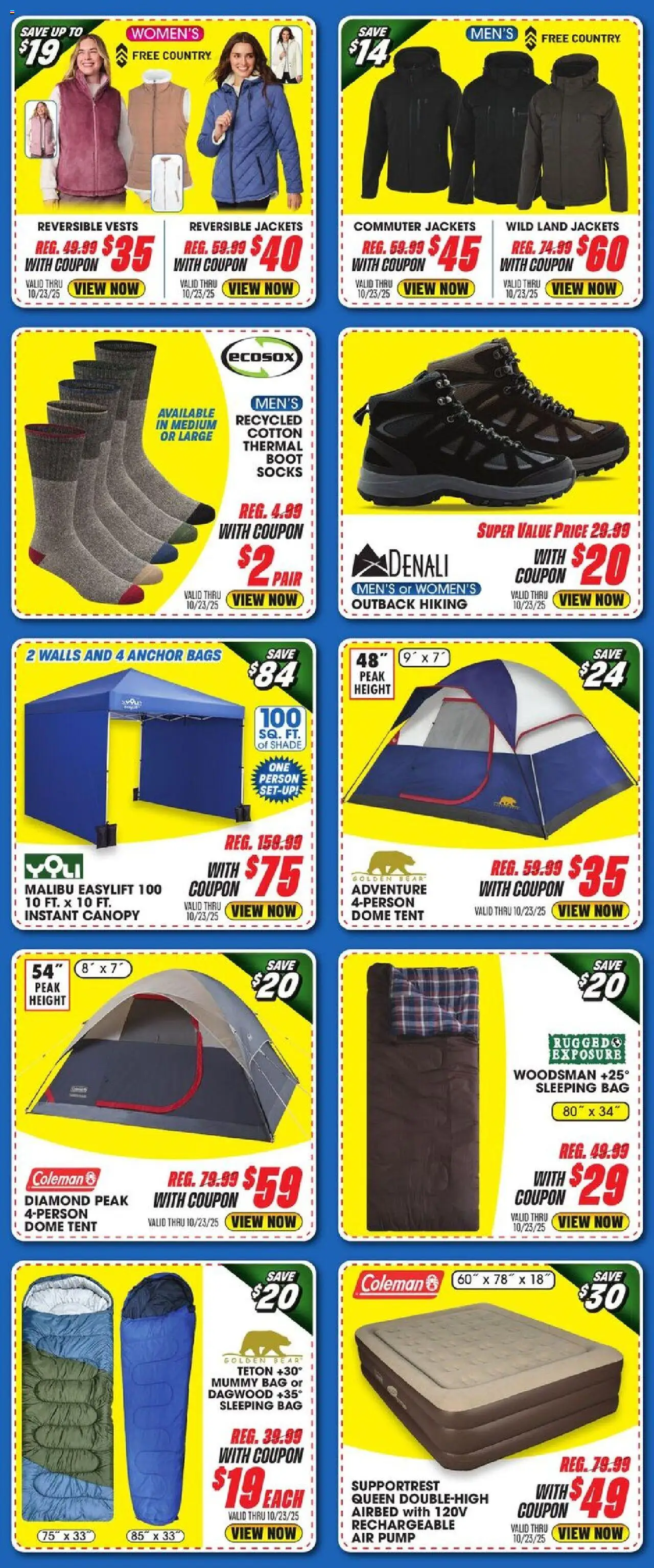 Big 5 Sporting Goods Weekly Ad - valid from 17.10.2025 | Page: 5 | Products: Pump, Anchor, Socks, Bag