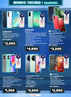 Nuevas ofertas de Soriana válidas en toda la República Mexicana desde el 28.08.2025. ¡Encuentra las mejores ofertas en Soriana - Mundo Techno Súper Nacional! | Página: 9 | Productos: Refresco, Cámara, Té, Batería