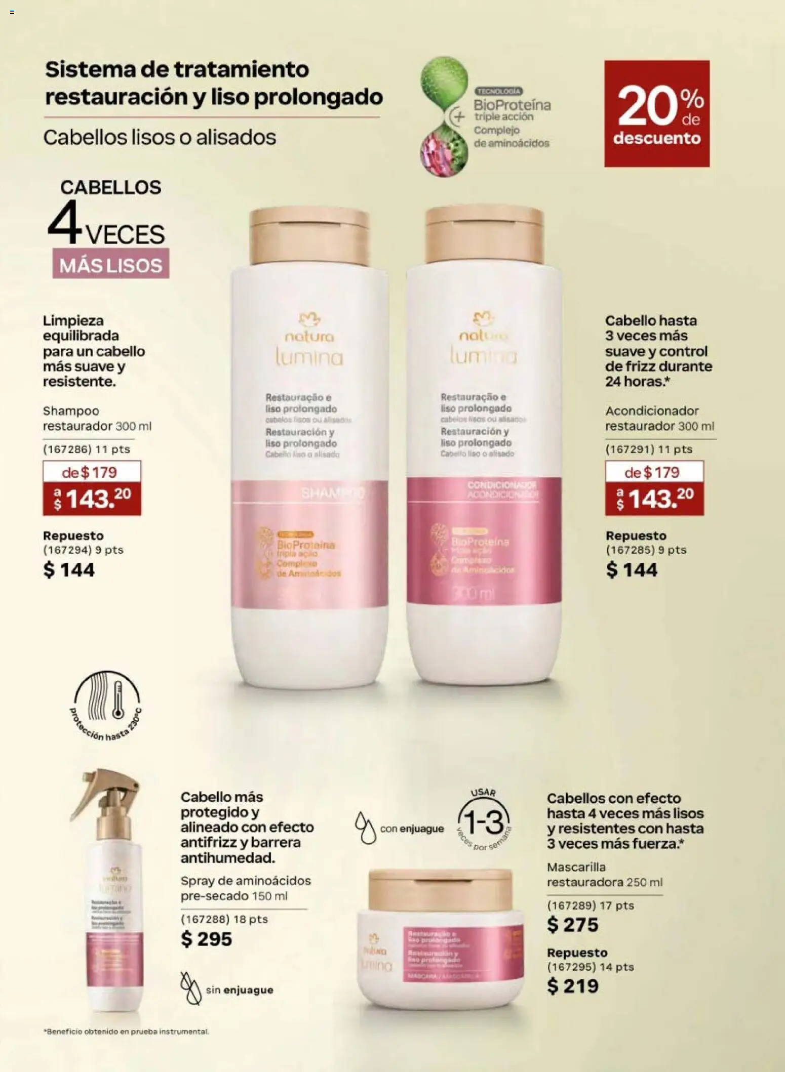 Nuevas ofertas de Natura válidas en toda la República Mexicana desde el 13.03.2026. ¡Encuentra las mejores ofertas en Natura campaña 5 2026! | Página: 125 | Productos: Mascarilla, Acondicionador