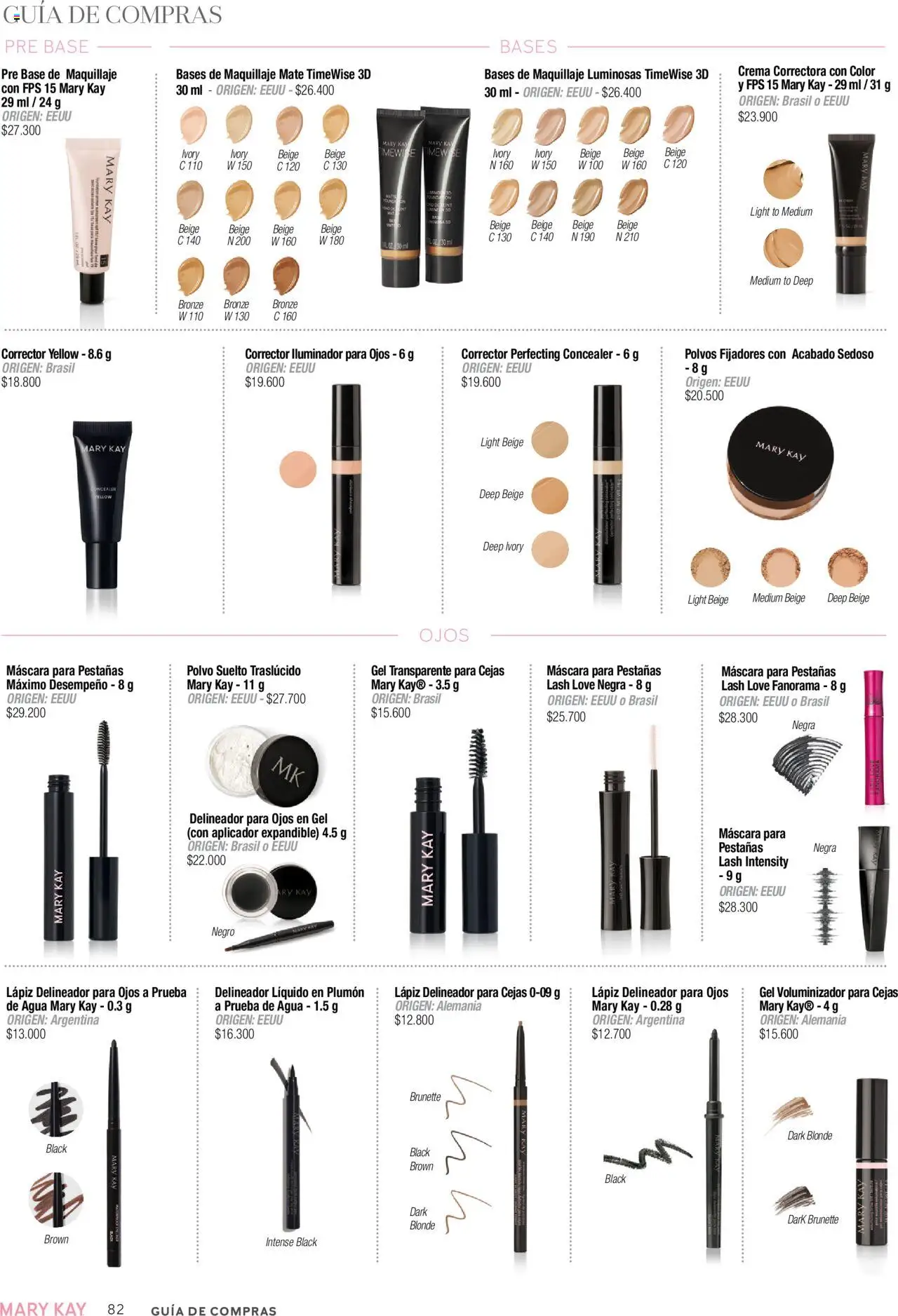 Mary Kay catálogo │ válido desde el 04.04.2025 | Página: 82 | Productos: Maquillaje, Iluminador, Pre base, Crema