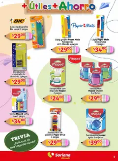 Nuevas ofertas de Soriana válidas en toda la República Mexicana desde el 18.07.2025. ¡Encuentra las mejores ofertas en Soriana - Más Útiles más Ahorro Mercado Nacional! | Página: 4