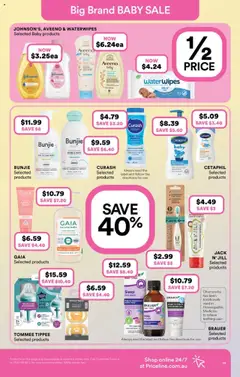 Preview of Priceline Pharmacy  Catalogue  - valid from 16.10.2025 | Page: 39 | Products: Powder, Shampoo, Toothpaste, Teething