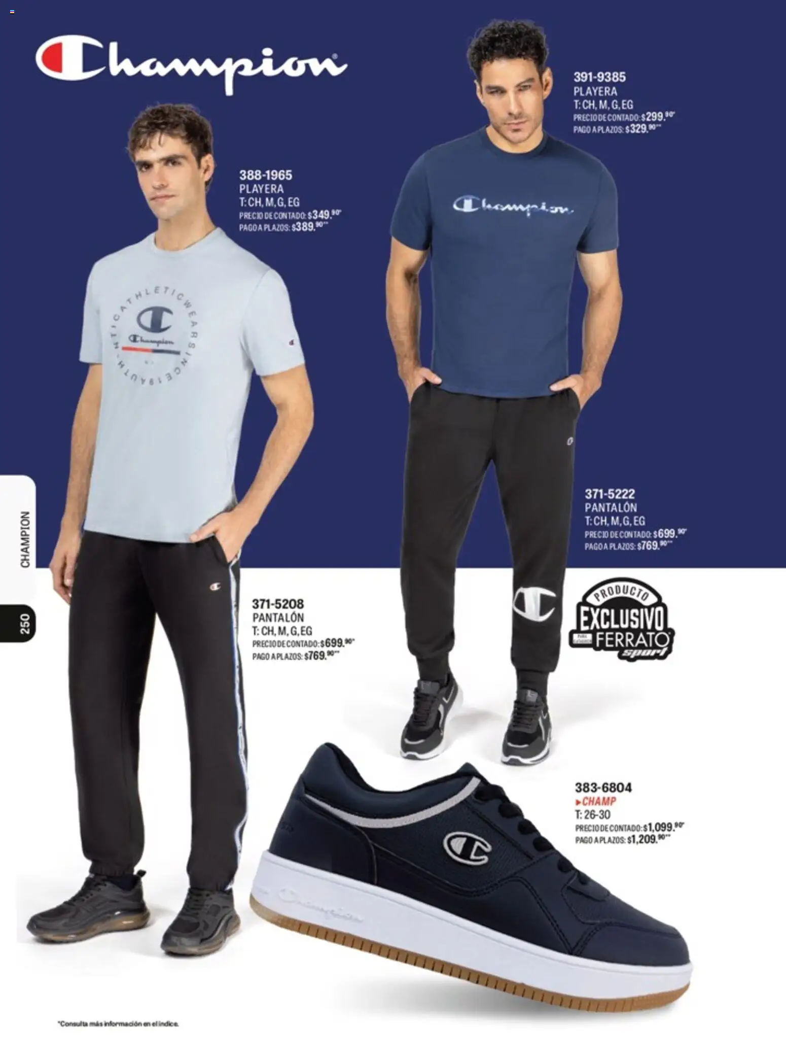 Nuevas ofertas de Andrea válidas en toda la República Mexicana desde el 15.04.2026. ¡Encuentra las mejores ofertas en Andrea catálogo Lo mejor en marcas! | Página: 202 | Productos: Playera