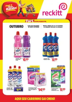 Fort Atacadista - Ofertas Reckitt - Pré-Visualização do folheto da loja Fort Atacadista, válido de 16.10.2025