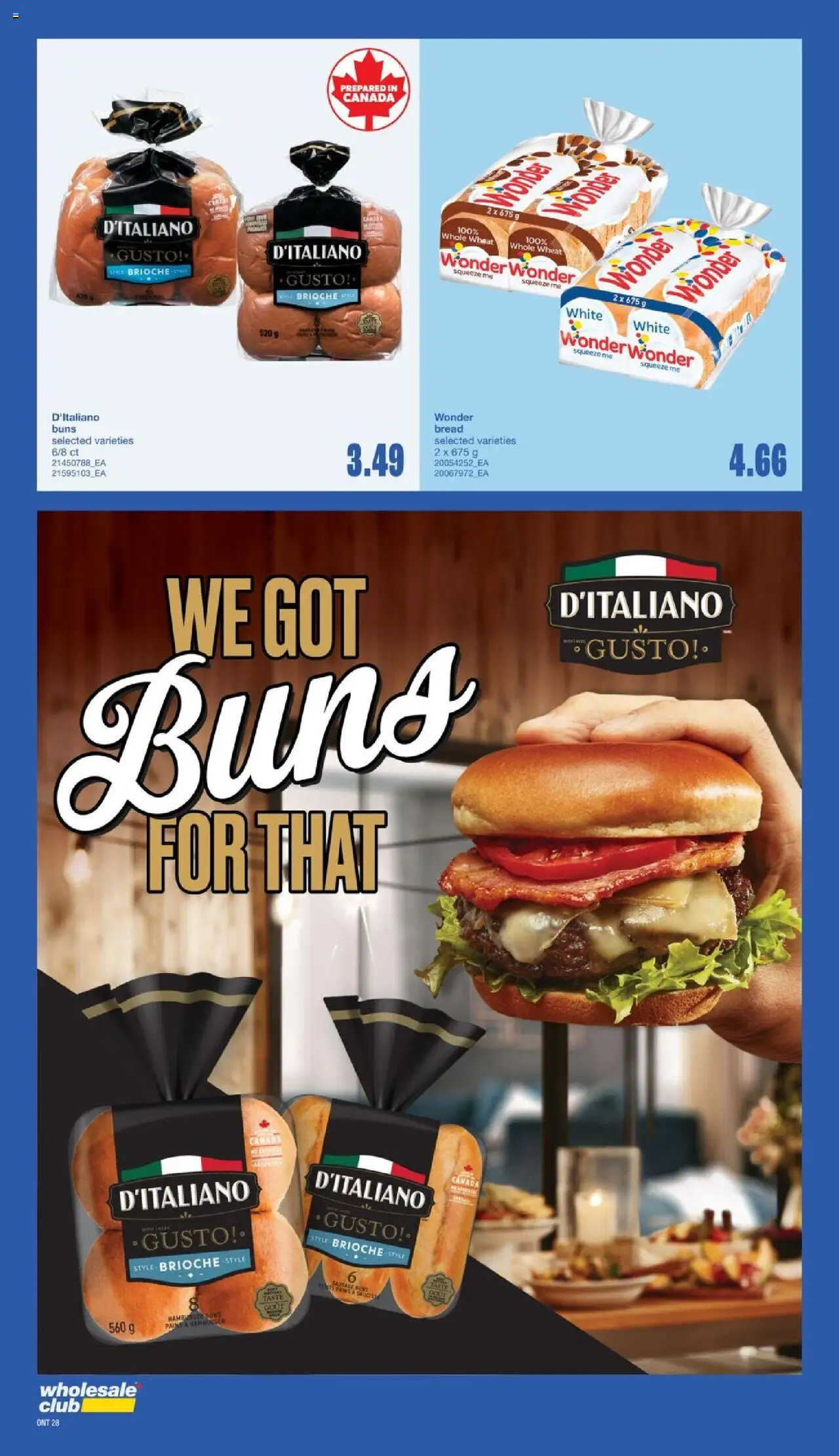 Wholesale Club flyer valid from 31.07.2025 | Page: 34 | Products: Bread