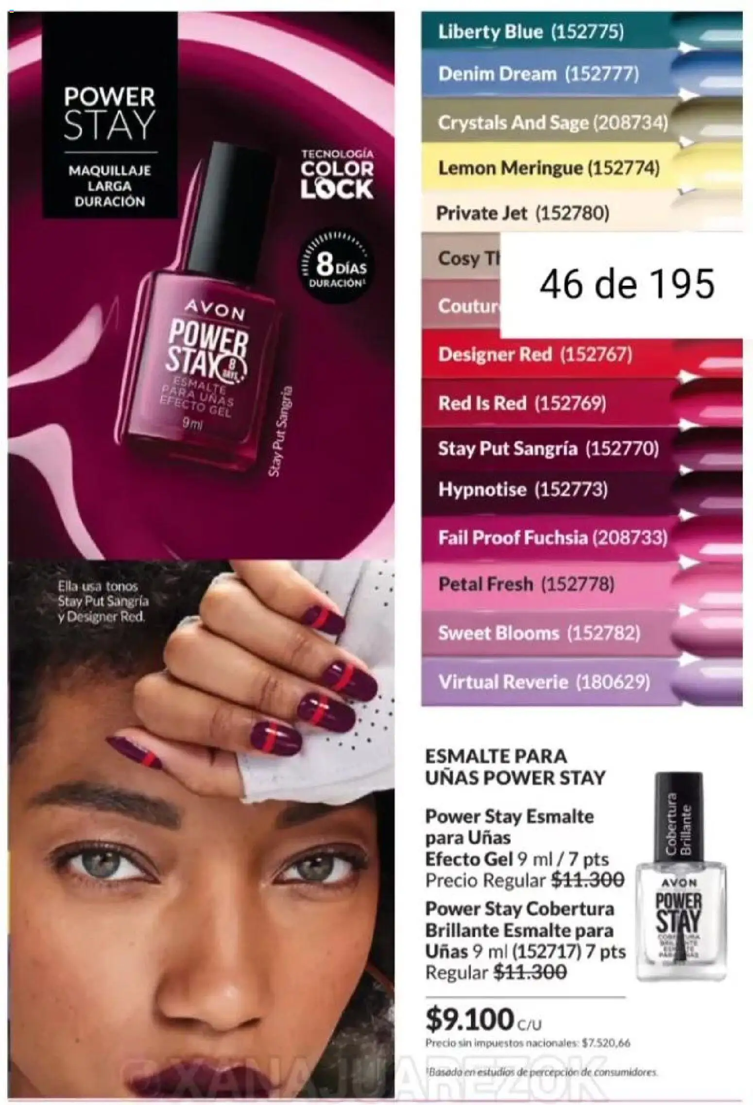 Catálogo AVON Campaña 1/2026 │ válido desde el 01.01.2026 | Página: 40 | Productos: Maquillaje