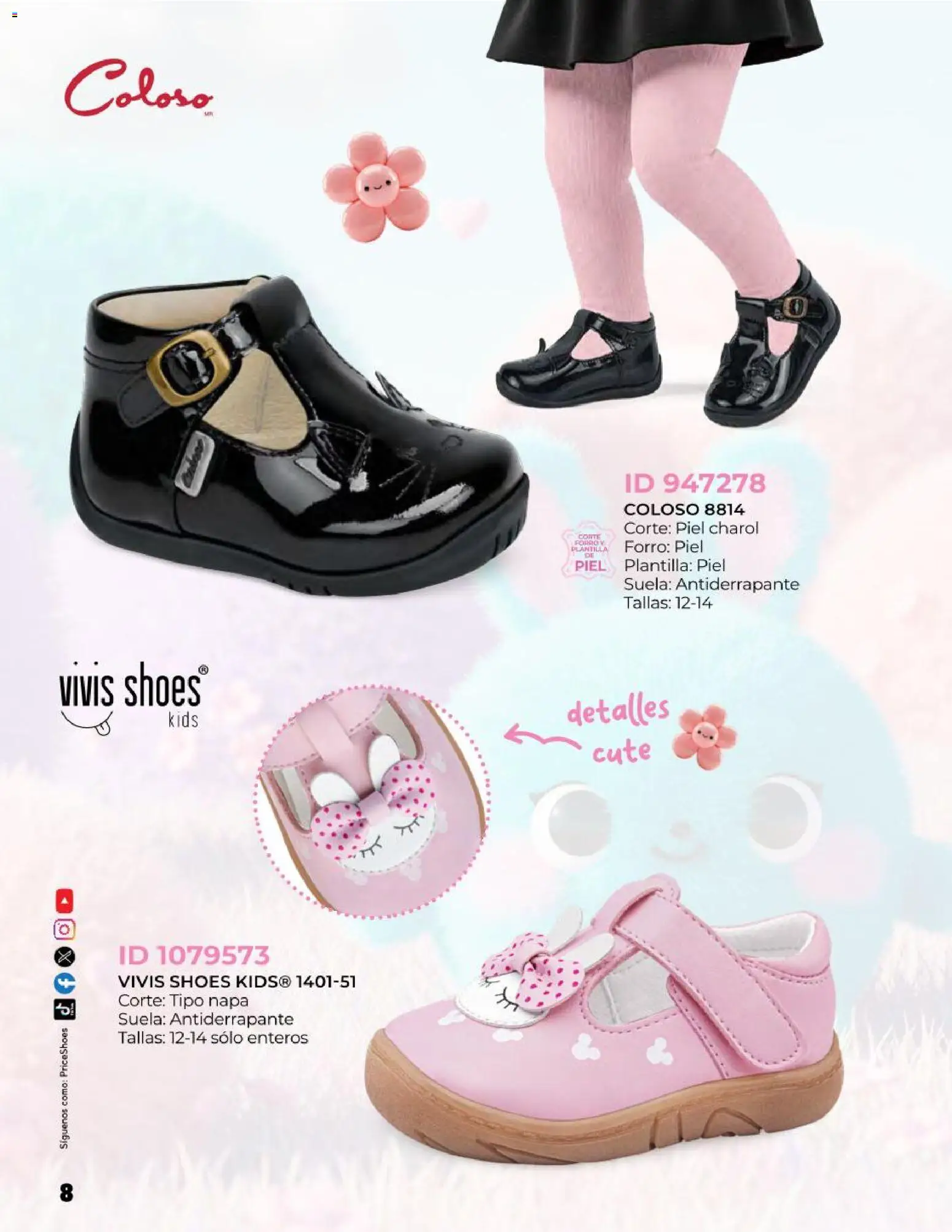 Nuevas ofertas de Price Shoes válidas en toda la República Mexicana desde el 27.10.2025. ¡Encuentra las mejores ofertas en Price Shoes catálogo Kids todo en uno! | Página: 8