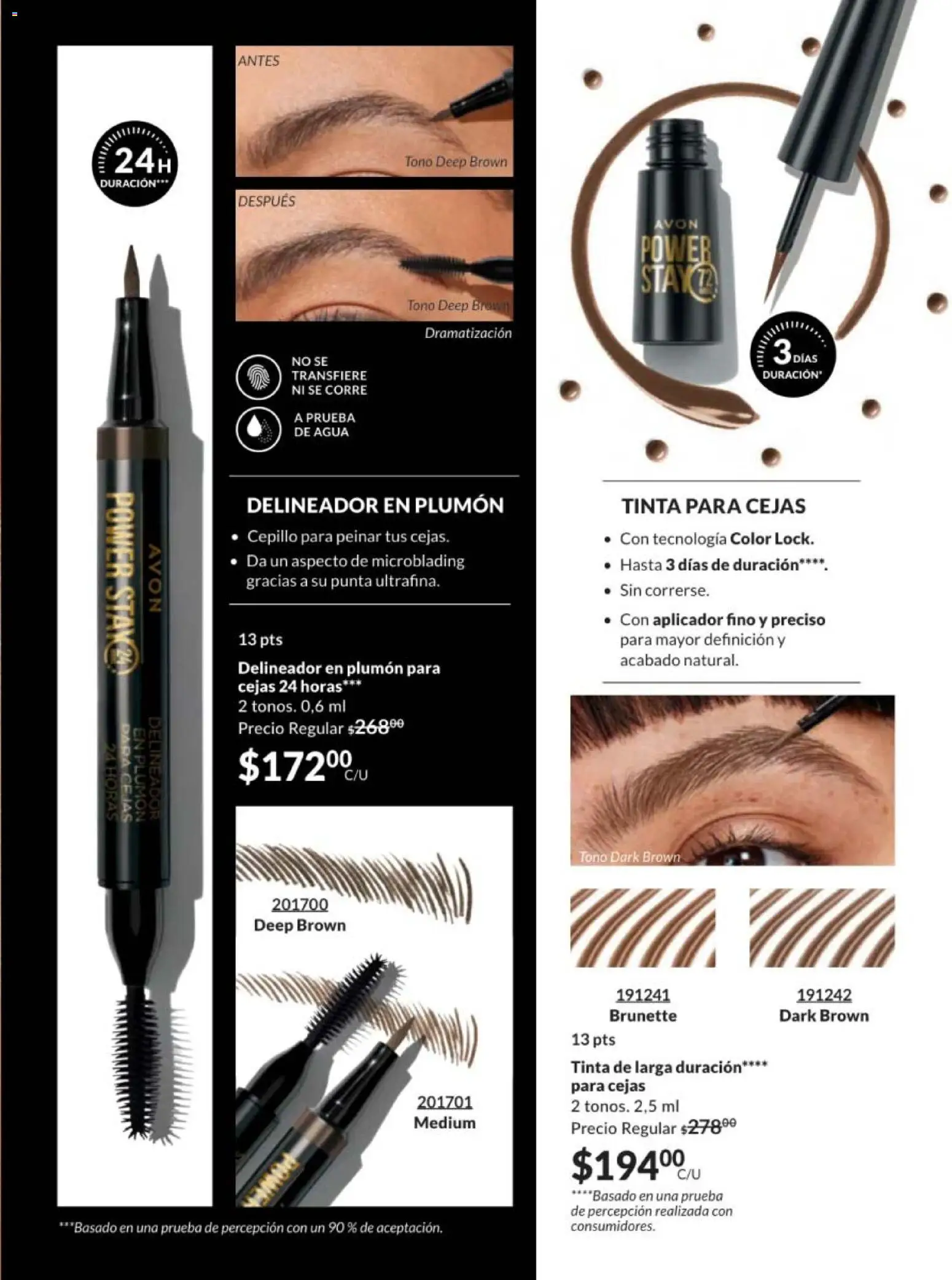 Nuevas ofertas de AVON válidas en toda la República Mexicana desde el 10.01.2026. ¡Encuentra las mejores ofertas en AVON campaña 2 2026! | Página: 91 | Productos: Cepillo, Agua, Delineador