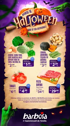 Barbosa Supermercados -  Ofertas Lojas P - Pré-Visualização do folheto da loja Barbosa Supermercados, válido de 29.10.2025