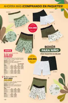 Leonisa - Catálogo principal -  Vista previa de la revista de la tienda Leonisa valido desde el 07.12.2025 | Página: 132 | Productos: Pinza, Boxers