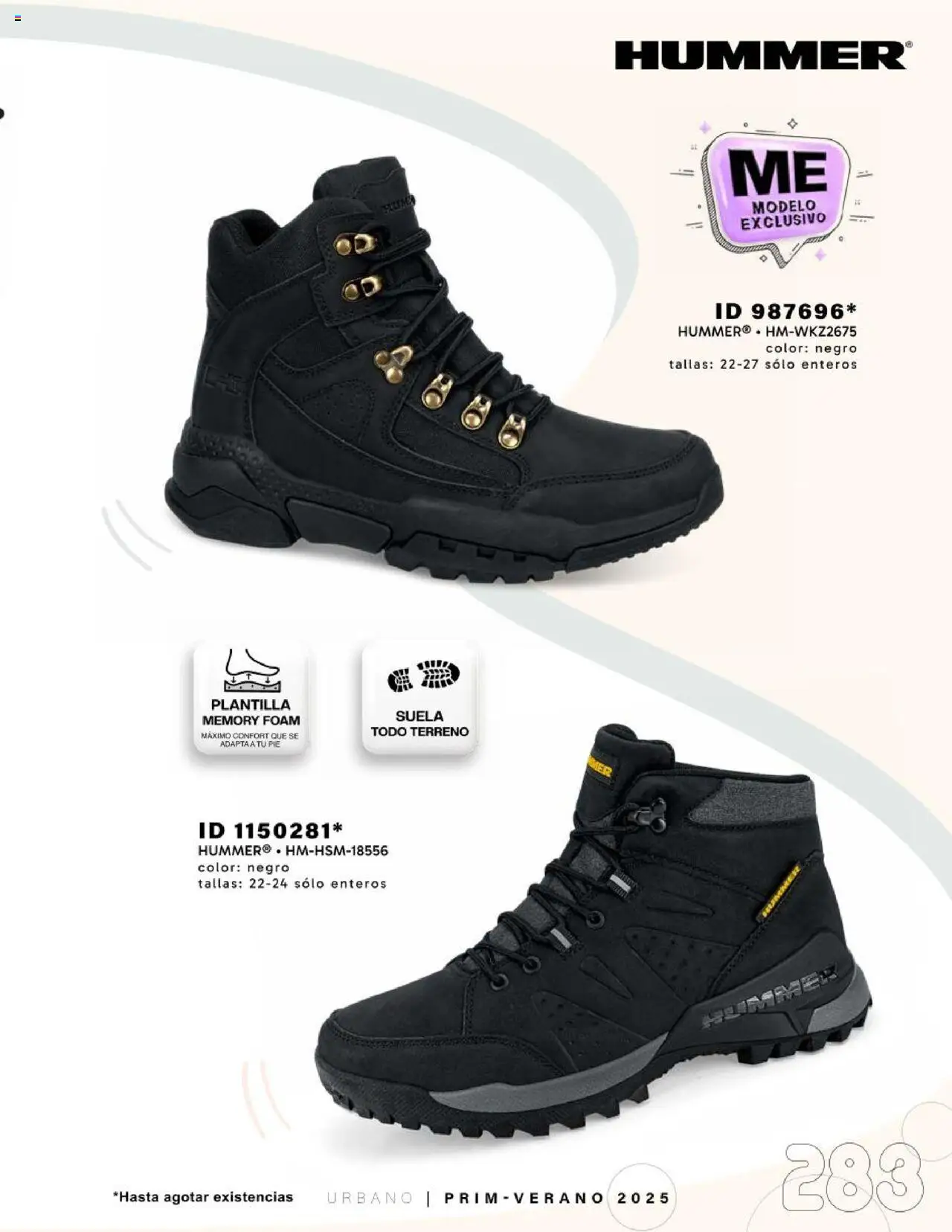 Nuevas ofertas de Price Shoes válidas en toda la República Mexicana desde el 24.01.2025. ¡Encuentra las mejores ofertas en Price Shoes catálogo Urbano! | Página: 283