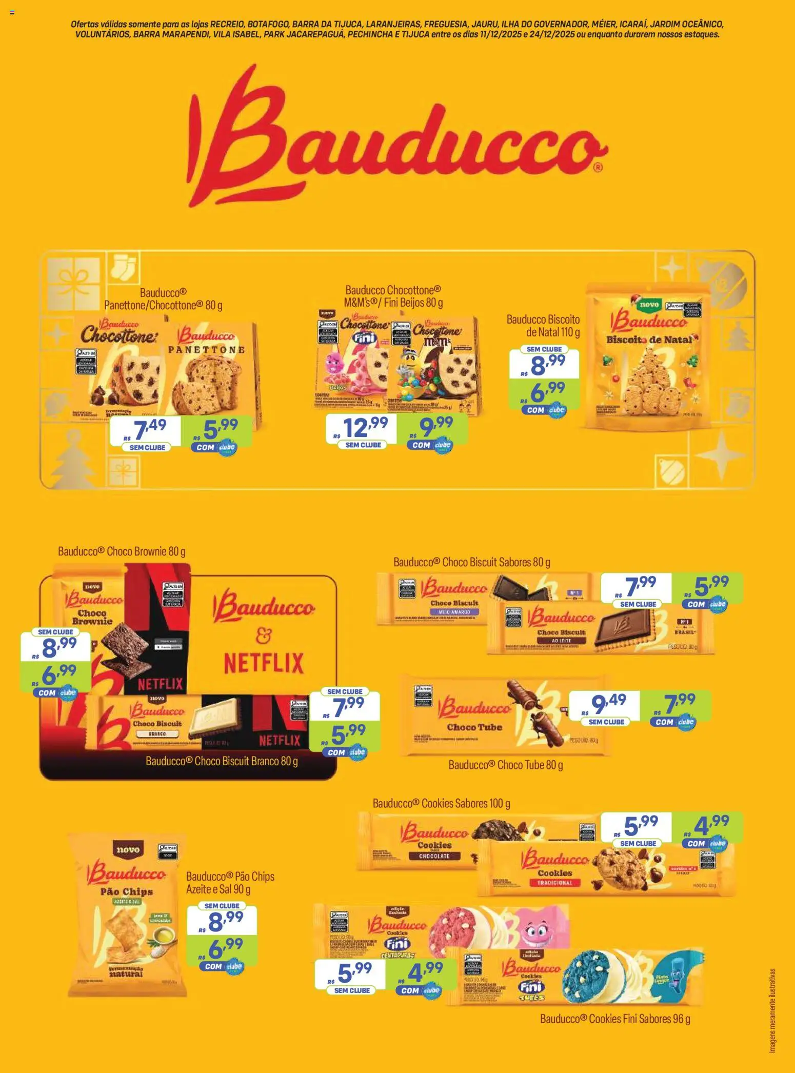 Prezunic Folheto - válido de 11.12.2025 | Página: 8 | Produtos: Panettone, Chocolate, Sal, Azeite