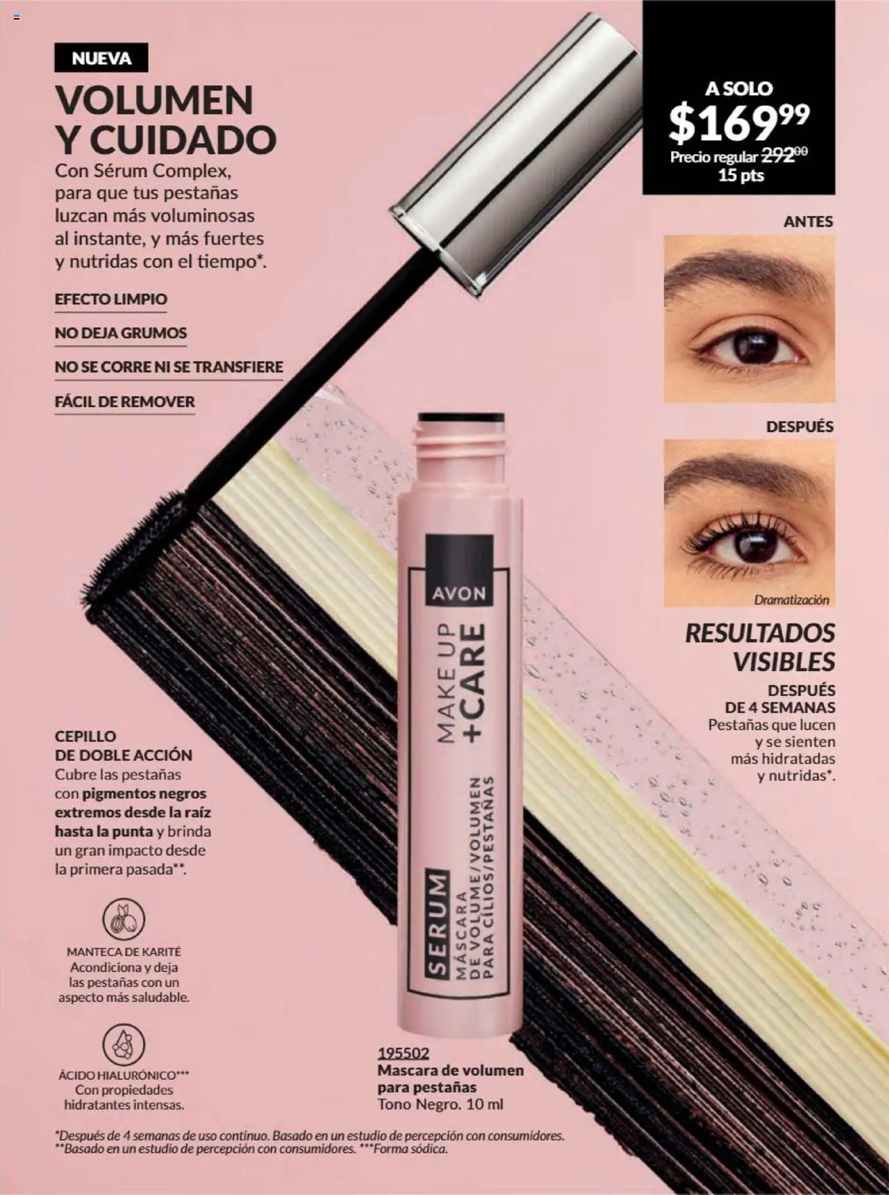 Nuevas ofertas de AVON válidas en toda la República Mexicana desde el 09.10.2025. ¡Encuentra las mejores ofertas en AVON - Campaña 16 2025! | Página: 21 | Productos: Serum, Cepillo, Máscara