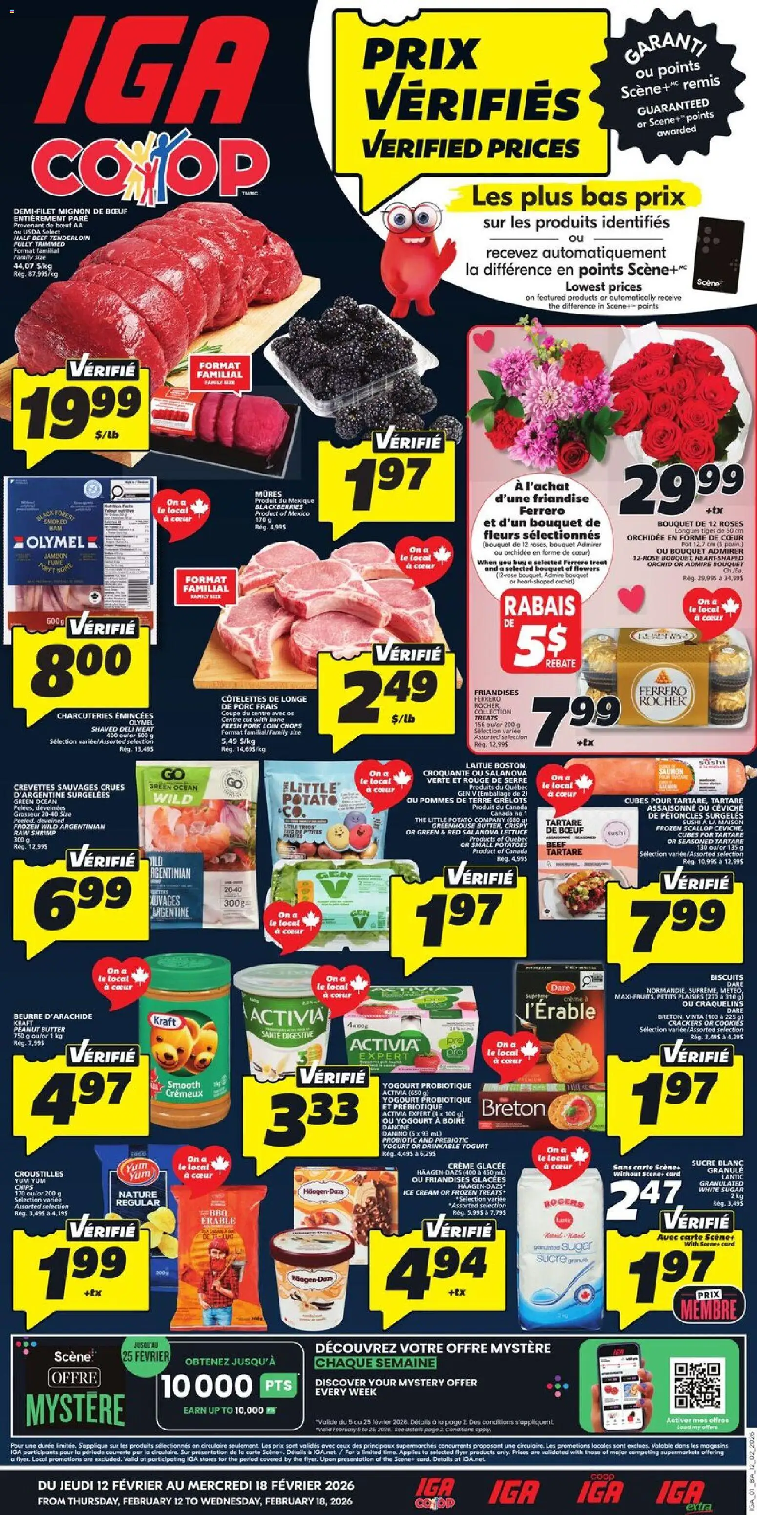 IGA flyer valid from 12.02.2026 | Page: 1